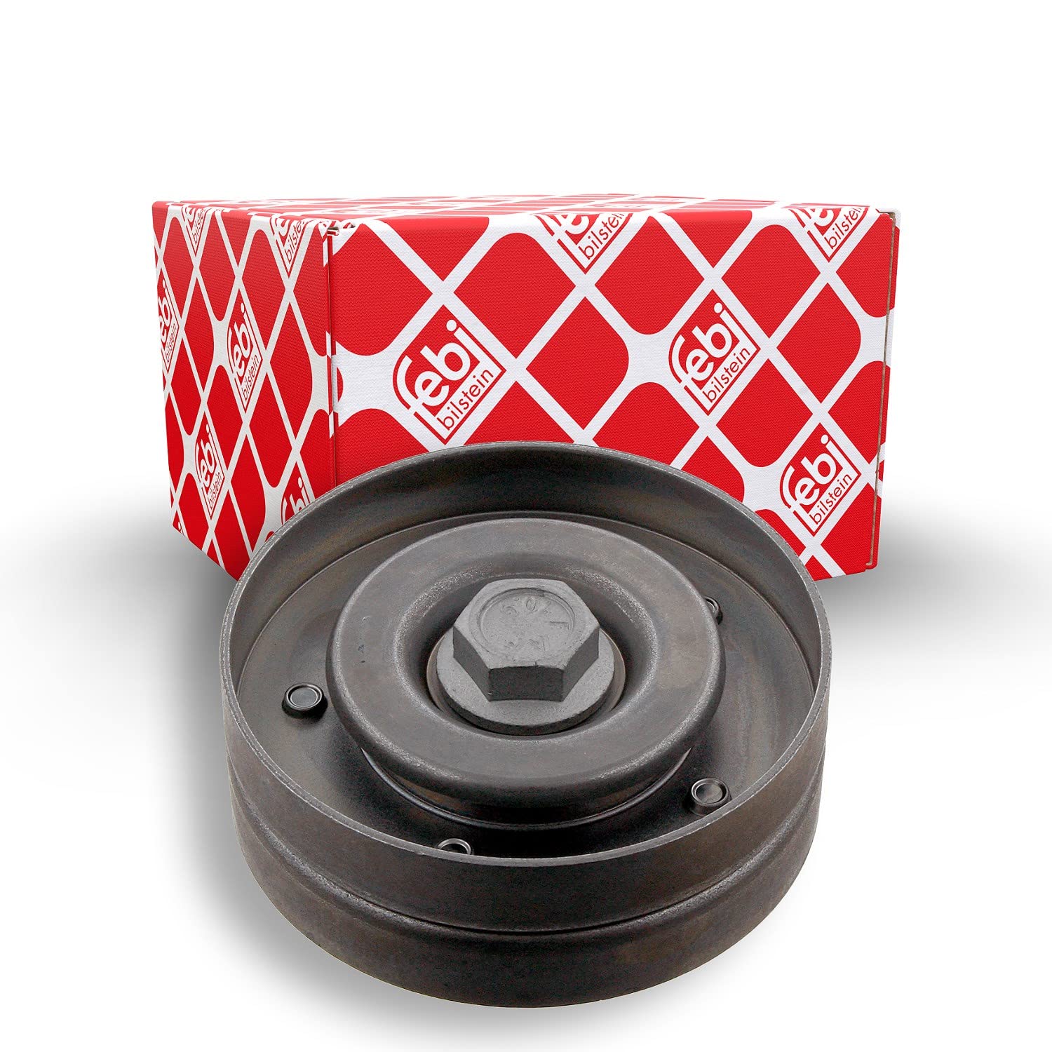 febi bilstein 21918 Idler Pulley for auxiliary belt, pack of one