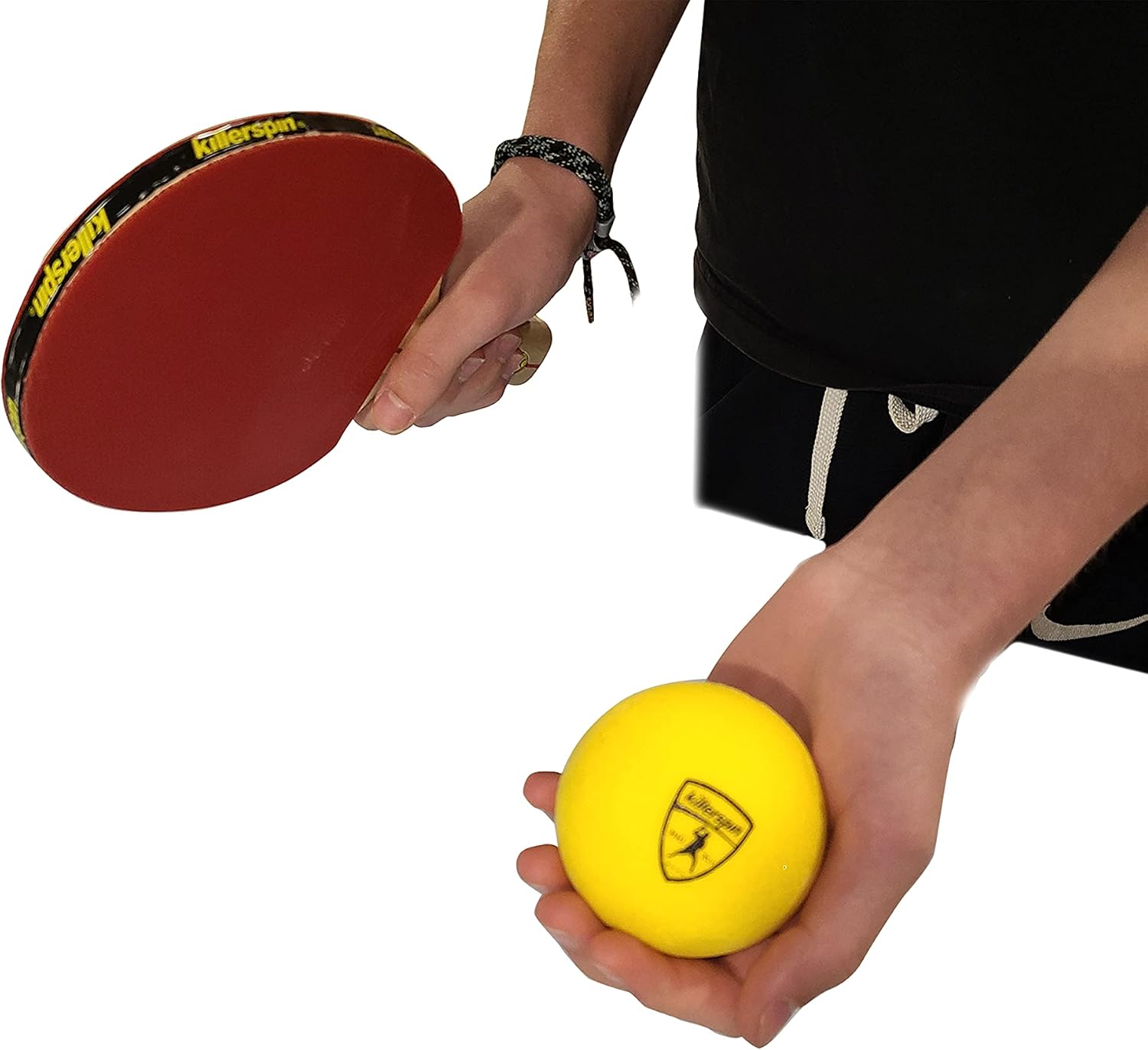 Killerspin NoNoise Ping Pong Balls Quiet Ping Pong Balls Pack of 3