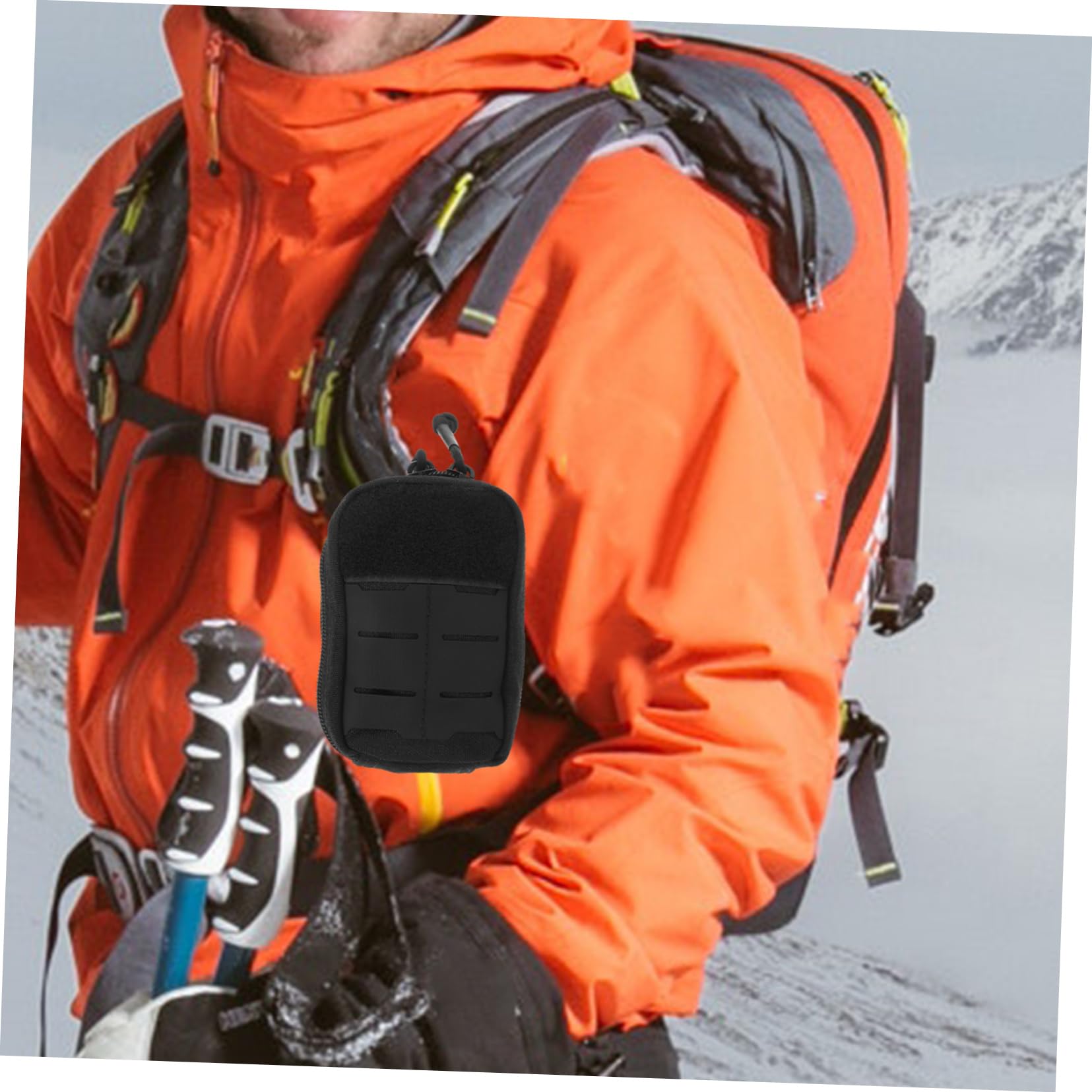 Toddmomy 3piezas Bolsa De Primeros Auxilios Cintura Diseño Portátil y Ligero Gran Capacidad para Viajes y Actividades Al Aire para Montañismo y Emergencias