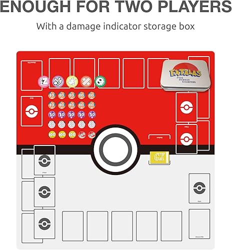 Miniatura 6 de Juego de 24 fichas de efectos acrílicos combatibles con TCG-05