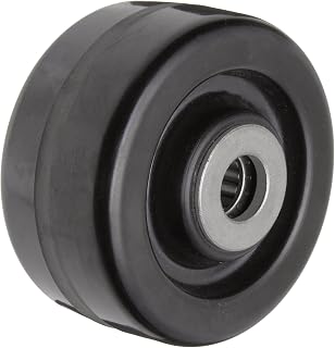 RWM Casters DUR-0615-08 6-Inch Diameter X 1-1/2-Inch Width Durastan Phenolic Wheel with Straight Roller Bearing, 800-Pounds Capacity, 1/2-Inch Axle Diameter