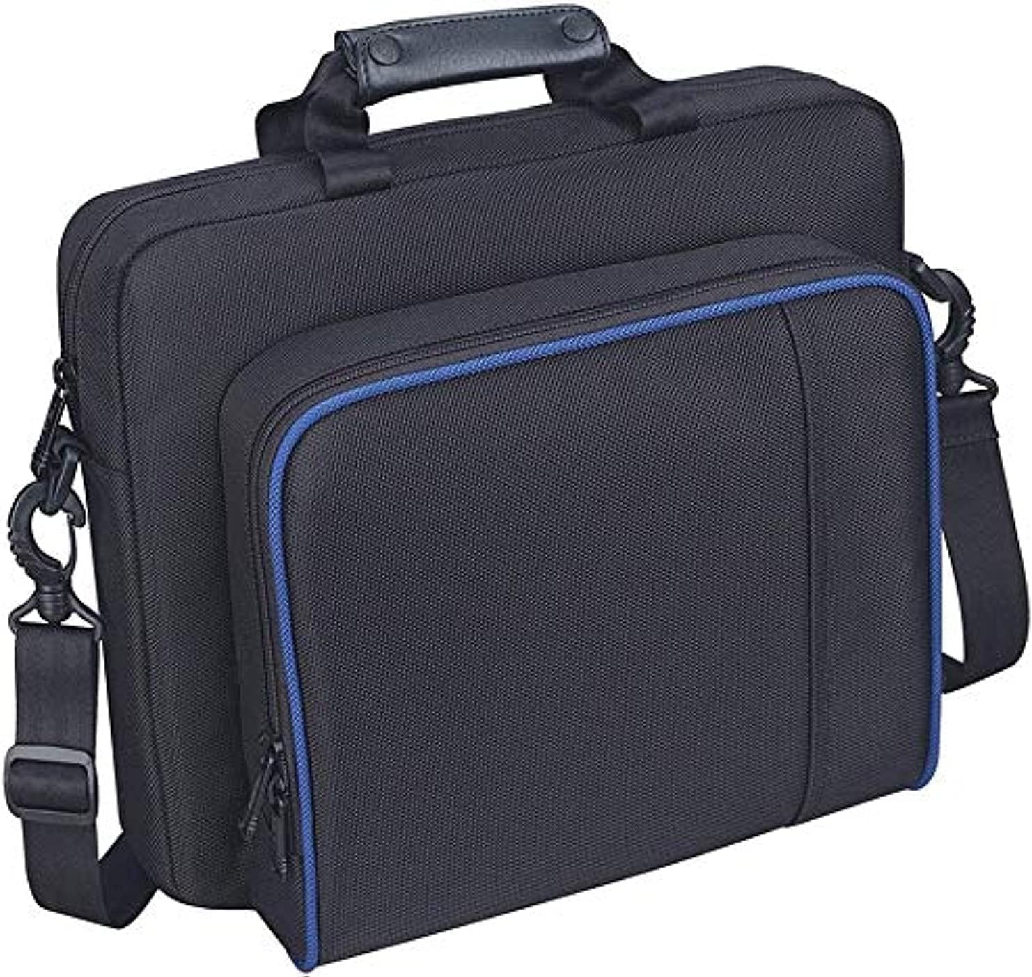 Carrying Case for PS4, Travel Storage Carry Case, Playstation Protective Shoulder Bag Handbag for PS4 Slim System Console Accessories Waterproof Protective PS4 Bag Compatible with Sony Playstation 4