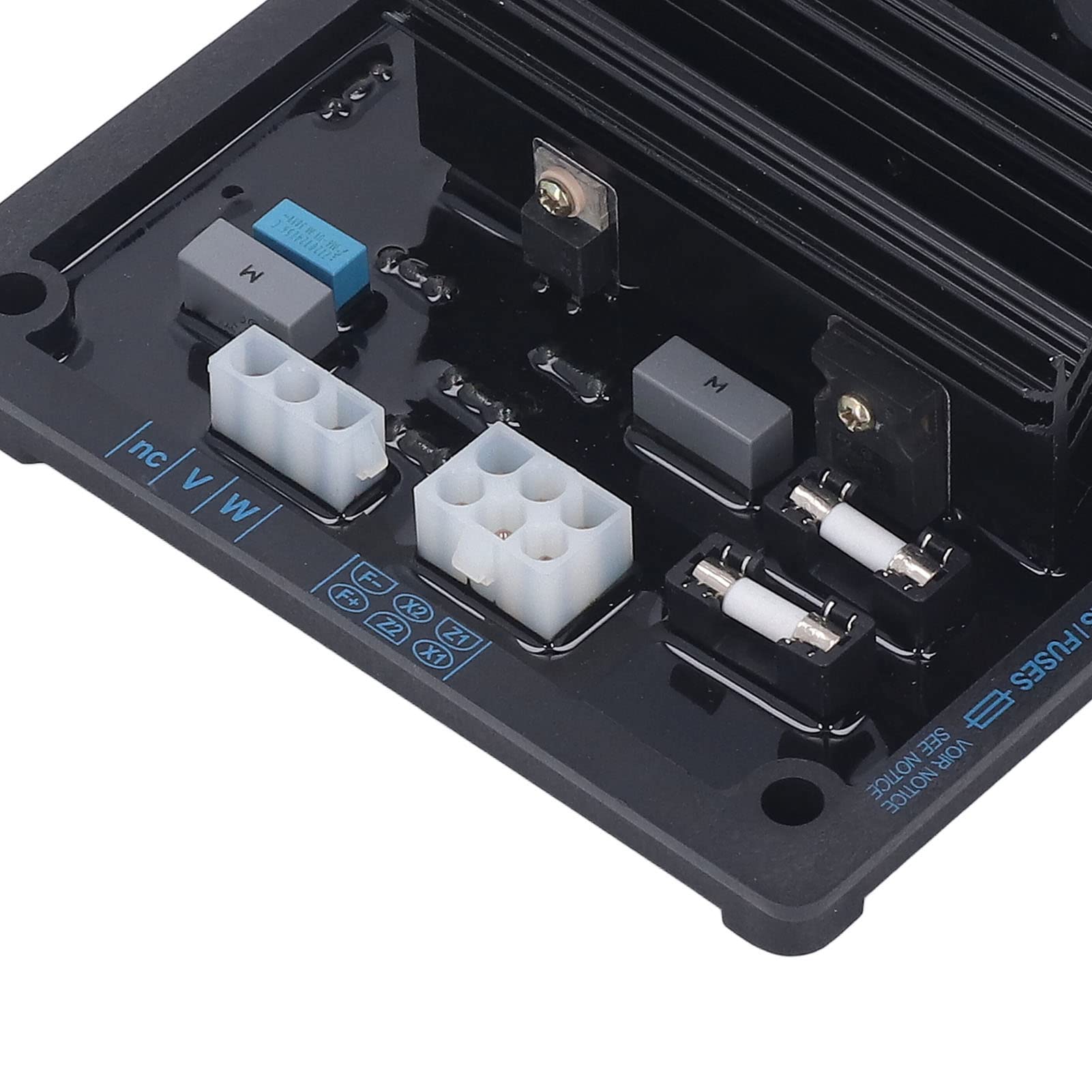 Regulador de Voltaje Automático Generador Diésel AVR Excelente Rendimiento para Control de Potencia Estable Salida de Campo Magnético Protección Ajustable para Accesorios de Grupos Electrógenos
