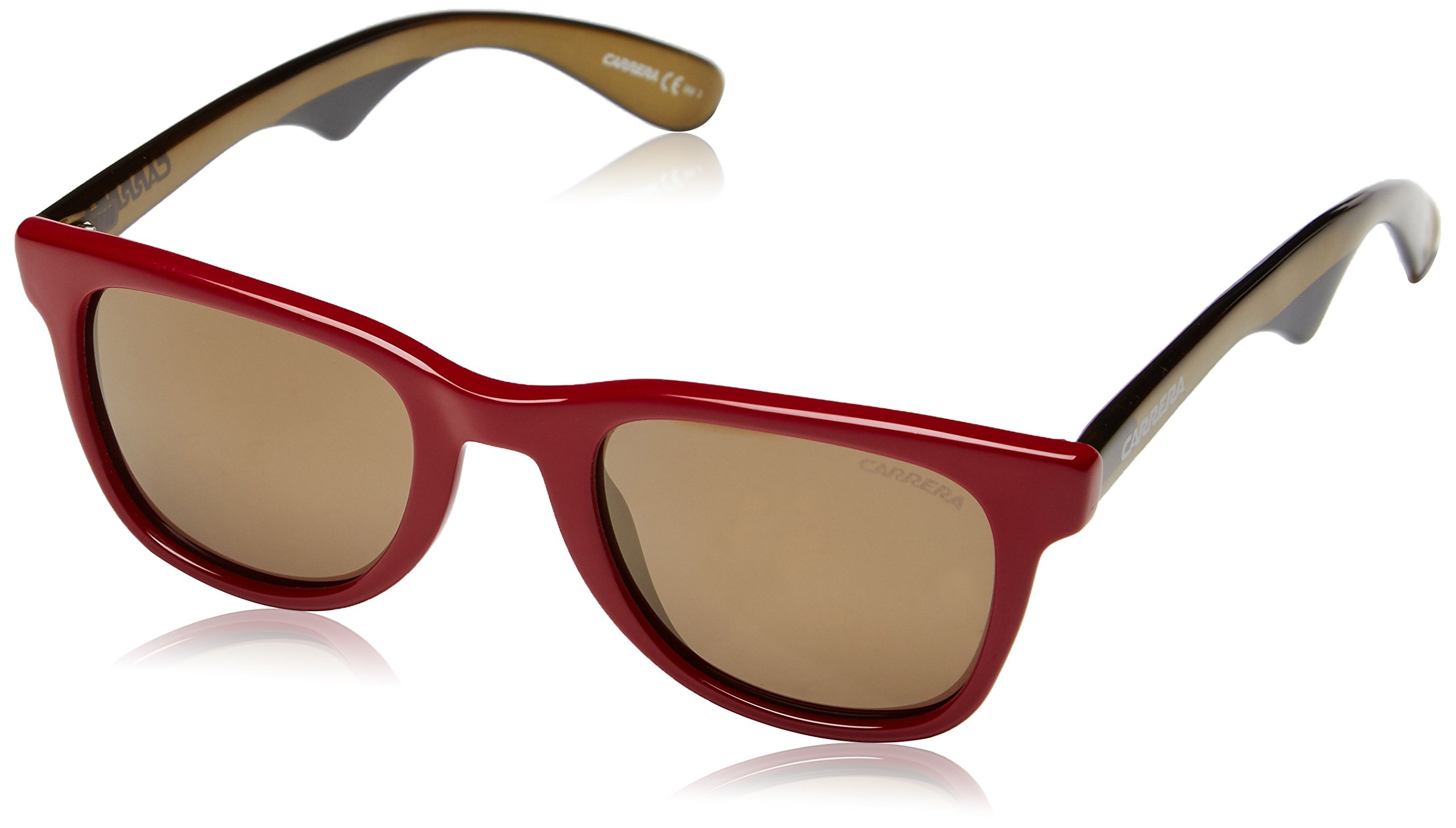 Carrera Unisex Burgundy Military Green/Brown Gold 6000 50/23/145 Men Sunglasses