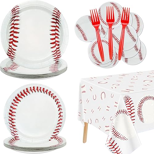 Miniatura 9 de Suministros para fiestas de perros, sirven 20  81 piezas, platos, servilletas, manteles, tenedores, juego para perros, decoración de fiesta de