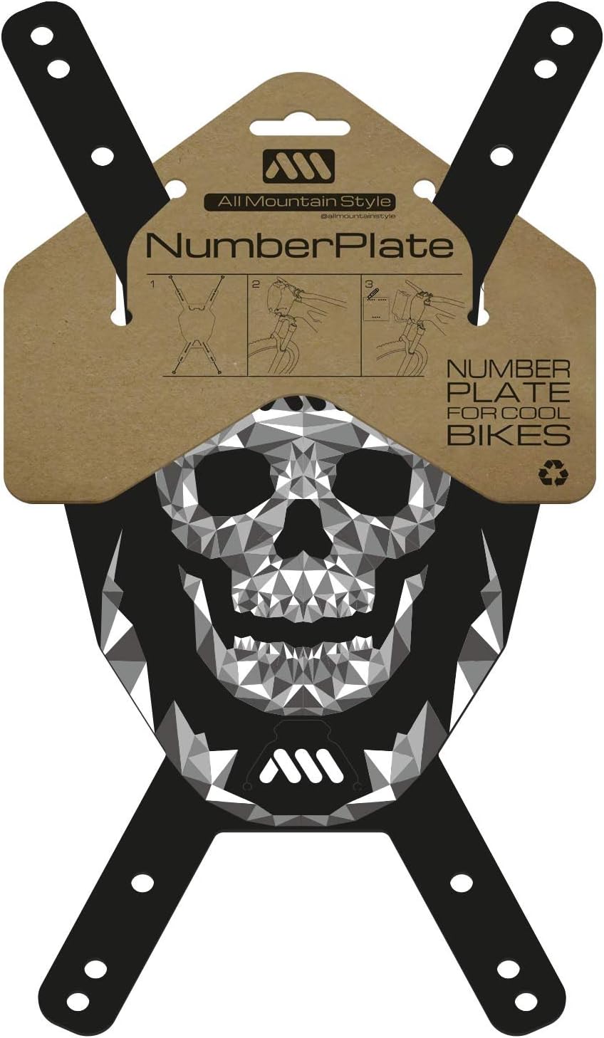 AMS Number Plate (SKULL)