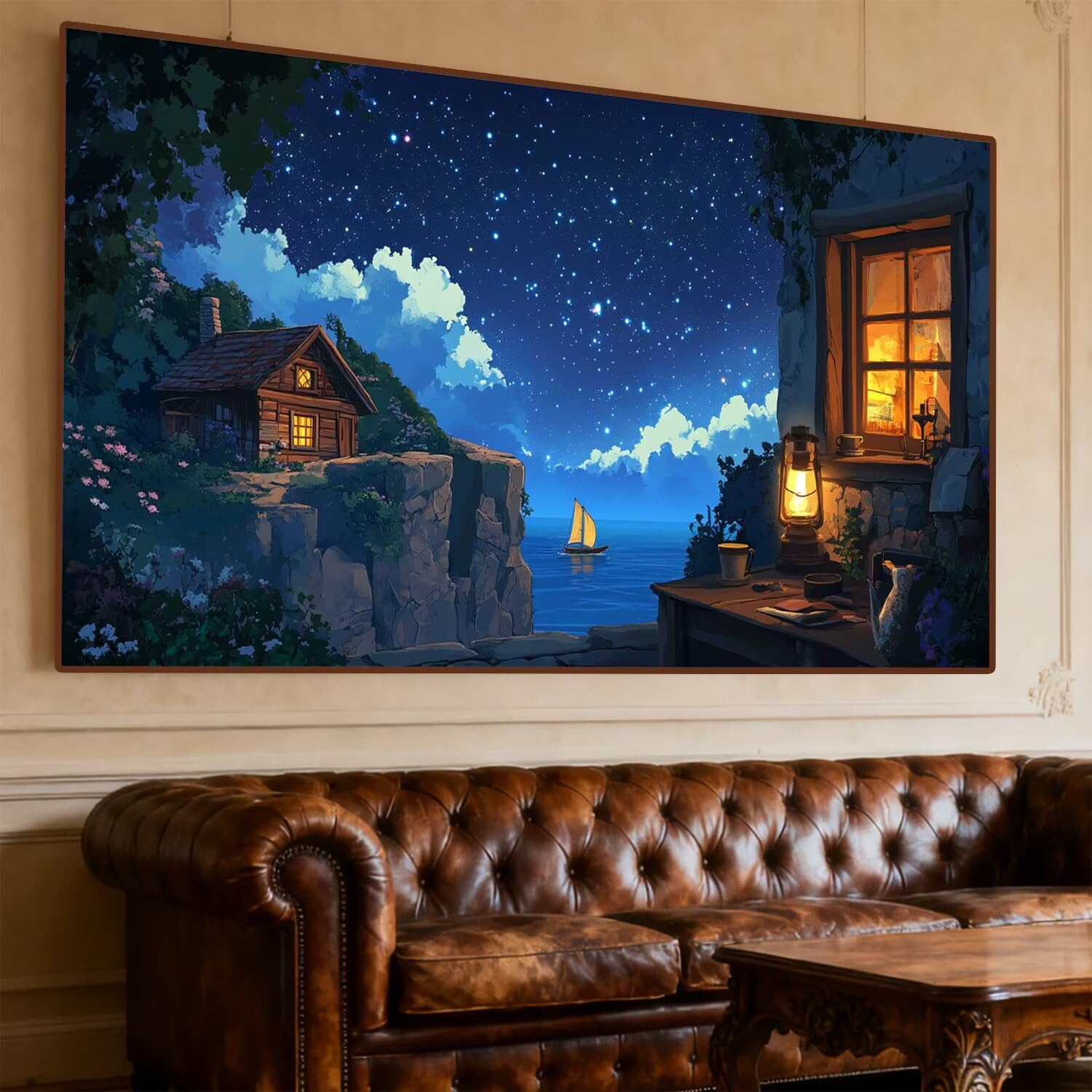 Diamentowe malowanie żaglówką diamentowe malowanie pełny zestaw 150 x 60 cm diamentowe malowanie dziewczyna malować według numerów, DIY diamenty kryształowe mozaika DIY malowanie dla dorosłych