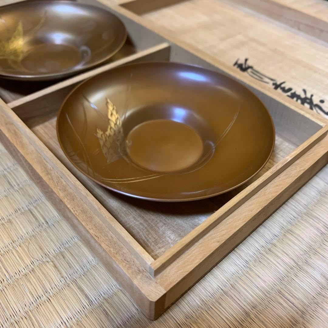 玉川堂 茶筒、茶托5客 玉川堂 茶筒、茶托5客 Yahoo!オークション