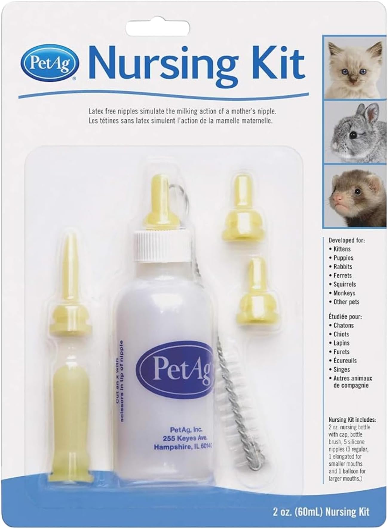 2 Oz Nursing Kit, Whiteyellow