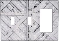 Vista 36 de Azulejo mediterráneo azul de 1 banda cubierta de toma de corriente Talavera mosaico mexicano marroquí mosaico dispositivo de palanca individual