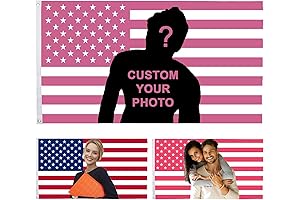 Custom Pink American Flag 3x5 Ft