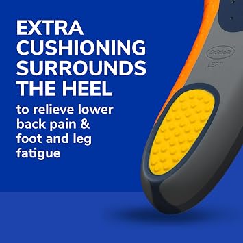 Dr. Scholl's Heavy Duty Support Insole Orthotics, Big & Tall, Shoe Inserts