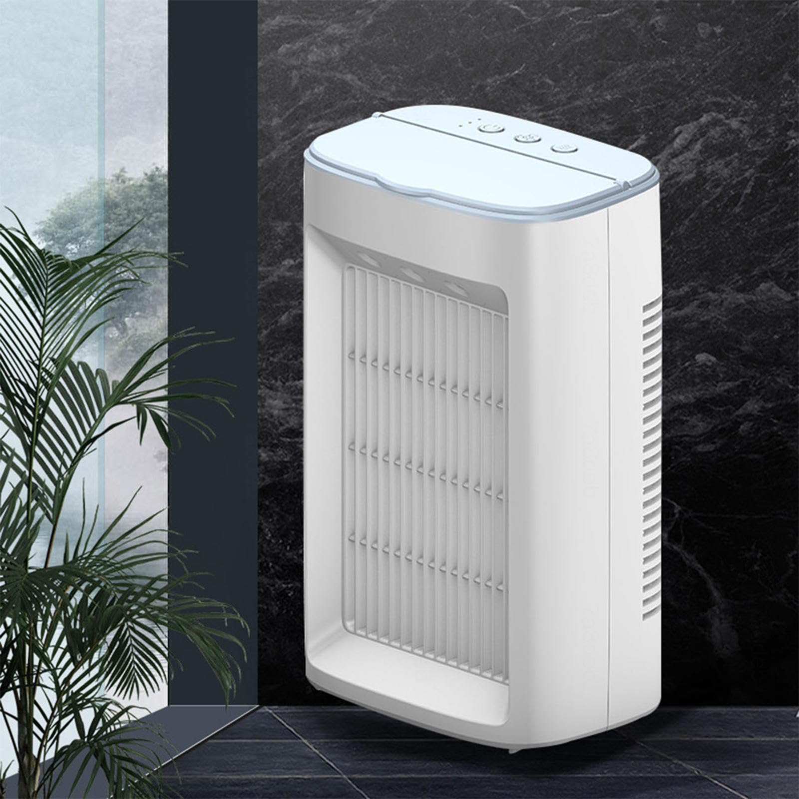 Condizionatore Portatile,Mini Ventilatore condizionatore d'Aria USB a Tre velocità, Potente raffreddatore d'Aria Professionale Silenzioso per casa, Ufficio, dormitorio, ECC.