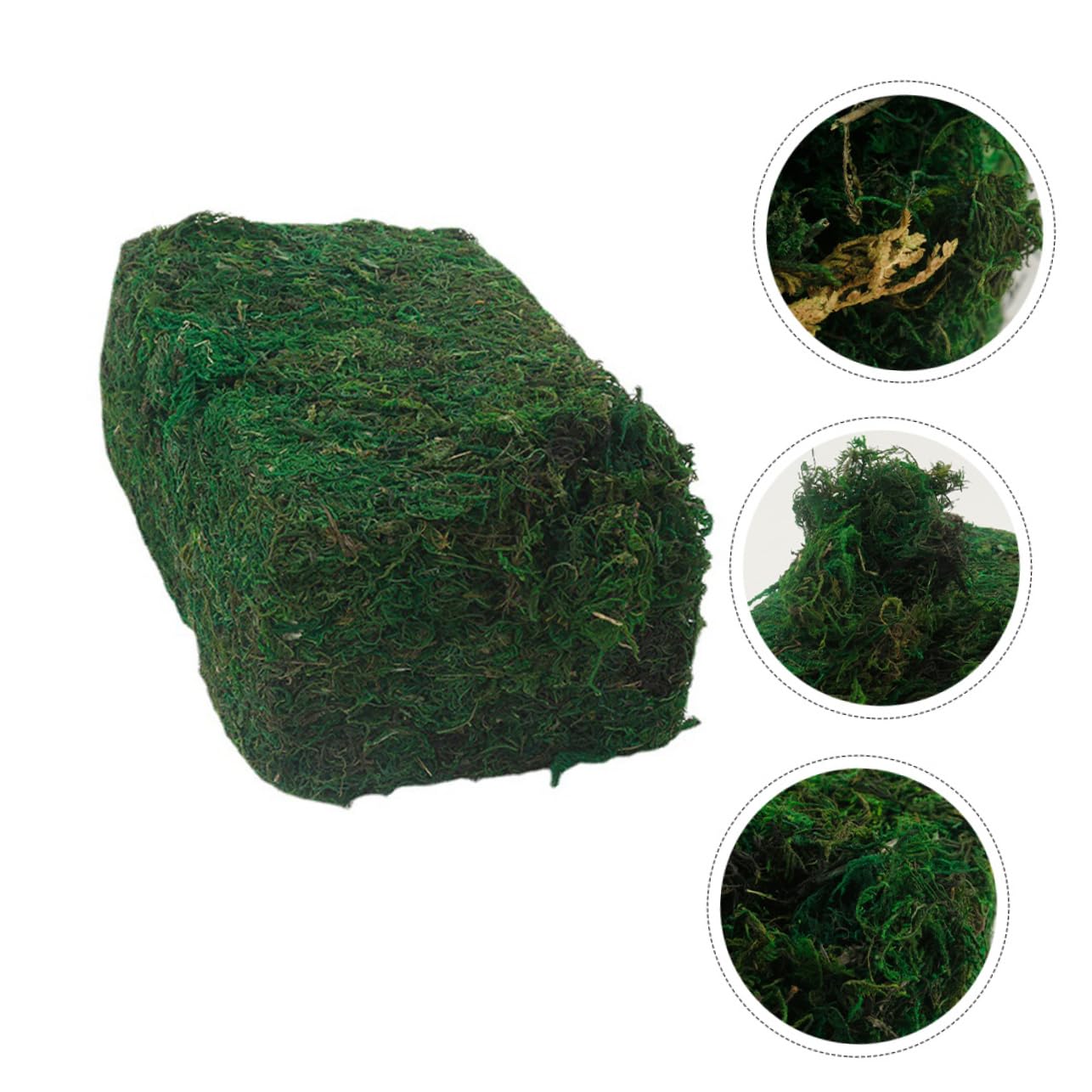 LIFKOME Flowerpot Imitated Moss Artificial Moss Prop Simulation Moss Moss Decor for Home Garden