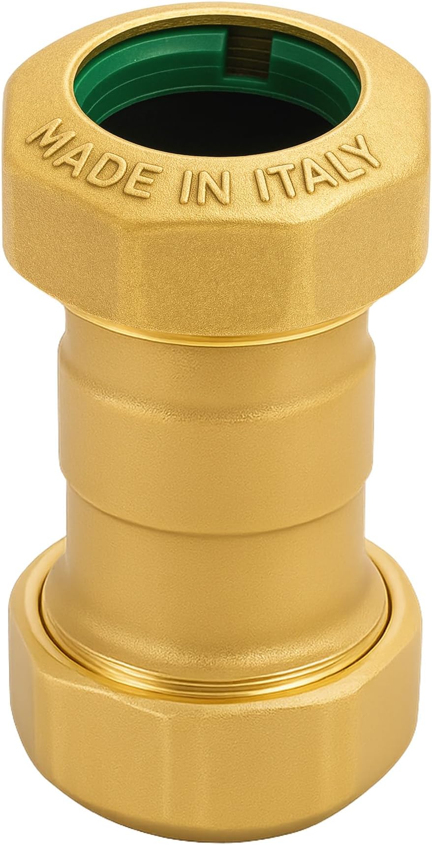 PE Pipe Screw Connection Brass Fitting Coupling Angle Clamp Connector Sleeve (Coupling 32 mm)