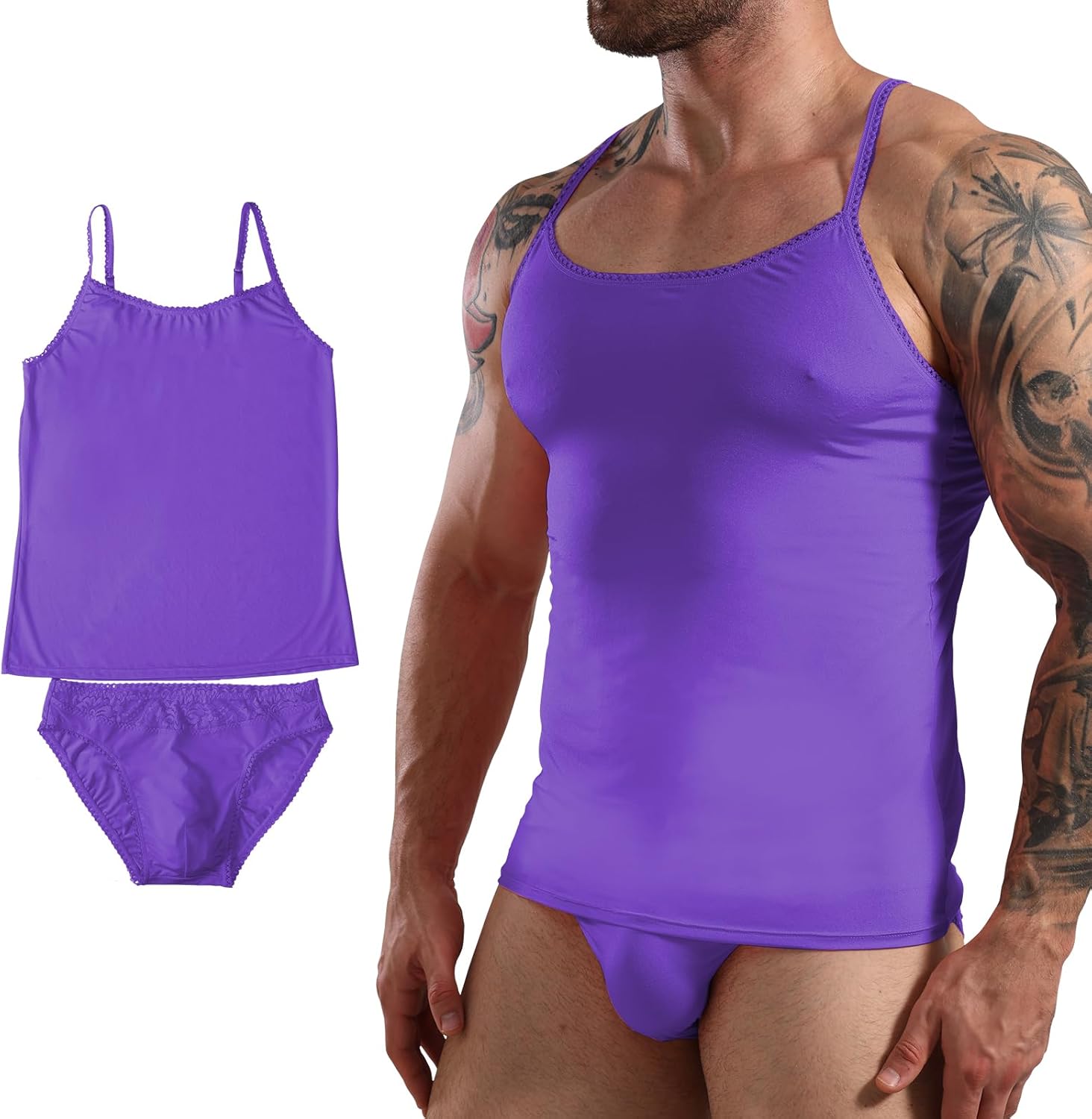 Lingerie Set For Men, Sexy Bra And Panty Sissy Clothes G String Exotic Gay Sissy Femboy Panties