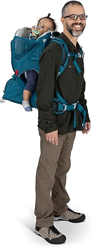 Miniatura 16 de Osprey Poco SLT Lightweight Child Carrier Backpack - Slimmed-Down Hiking Carrier for Toddlers with Safety Harness, Sunshade, and Ventilated