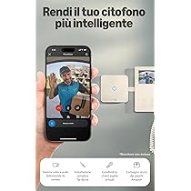 Ring Intercom Video (ultimo modello) | Rendi il tuo citofono più intelligente | Video in streaming, chiavi virtuali e accesso remoto | Configurazione fai-da-te