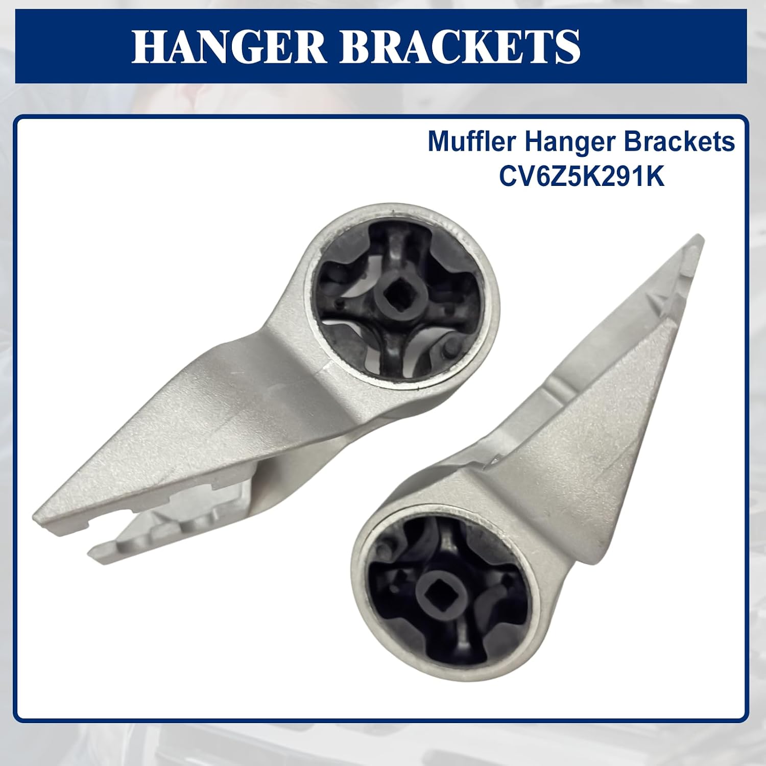 Tailpipe Exhaust Hanger Brackets Sets Fit for Ford Escape 2013 2014 2015 2016 2017 2018 2019 Replace for CV6Z-5K291-K CV6Z5K291K PCV6Z5K291K Vinsyut 2PCS