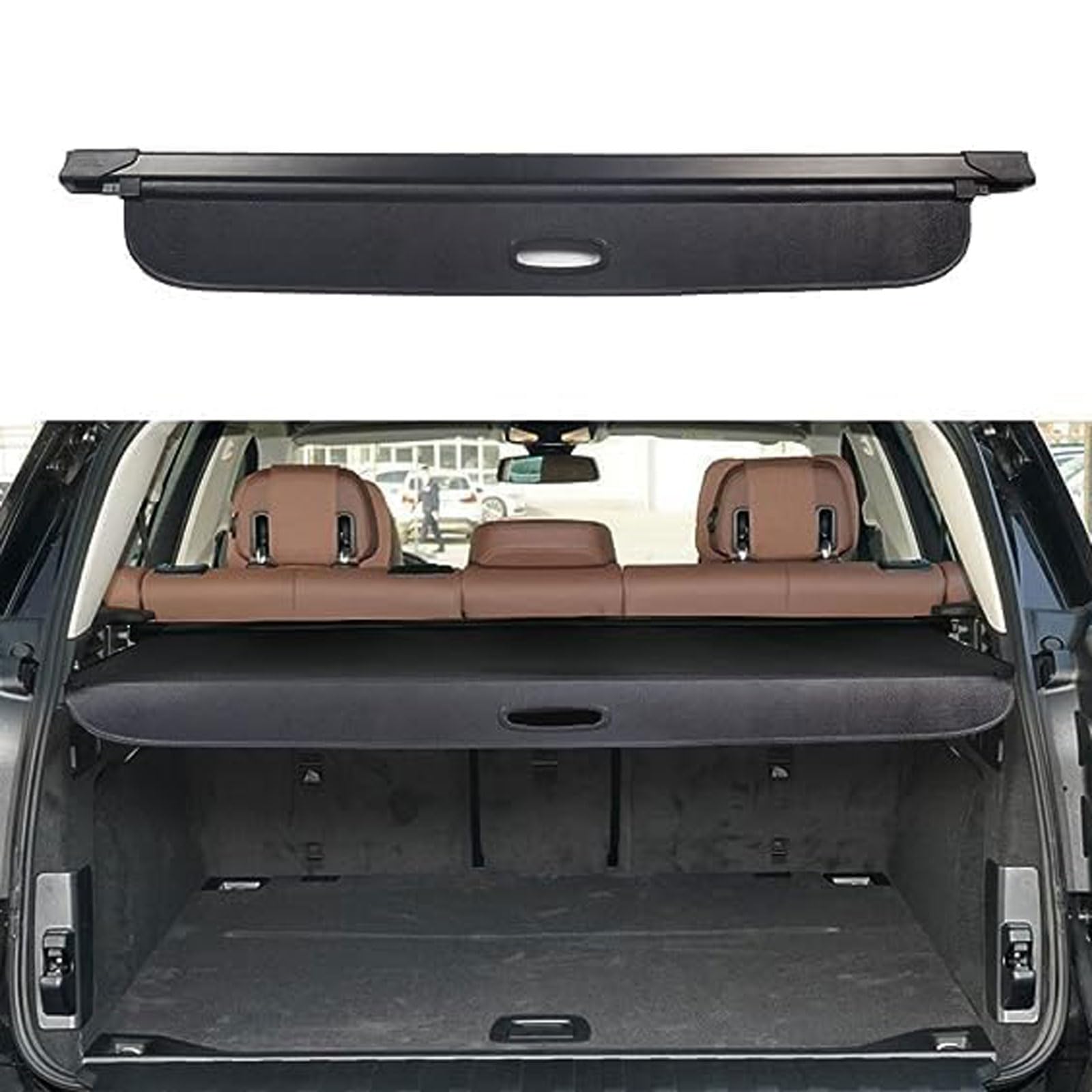 Cache Coffre BMW X5 E53 2005-2006 - Étagre De Protection Rétractable, Anti-Vol Et Confidentialité