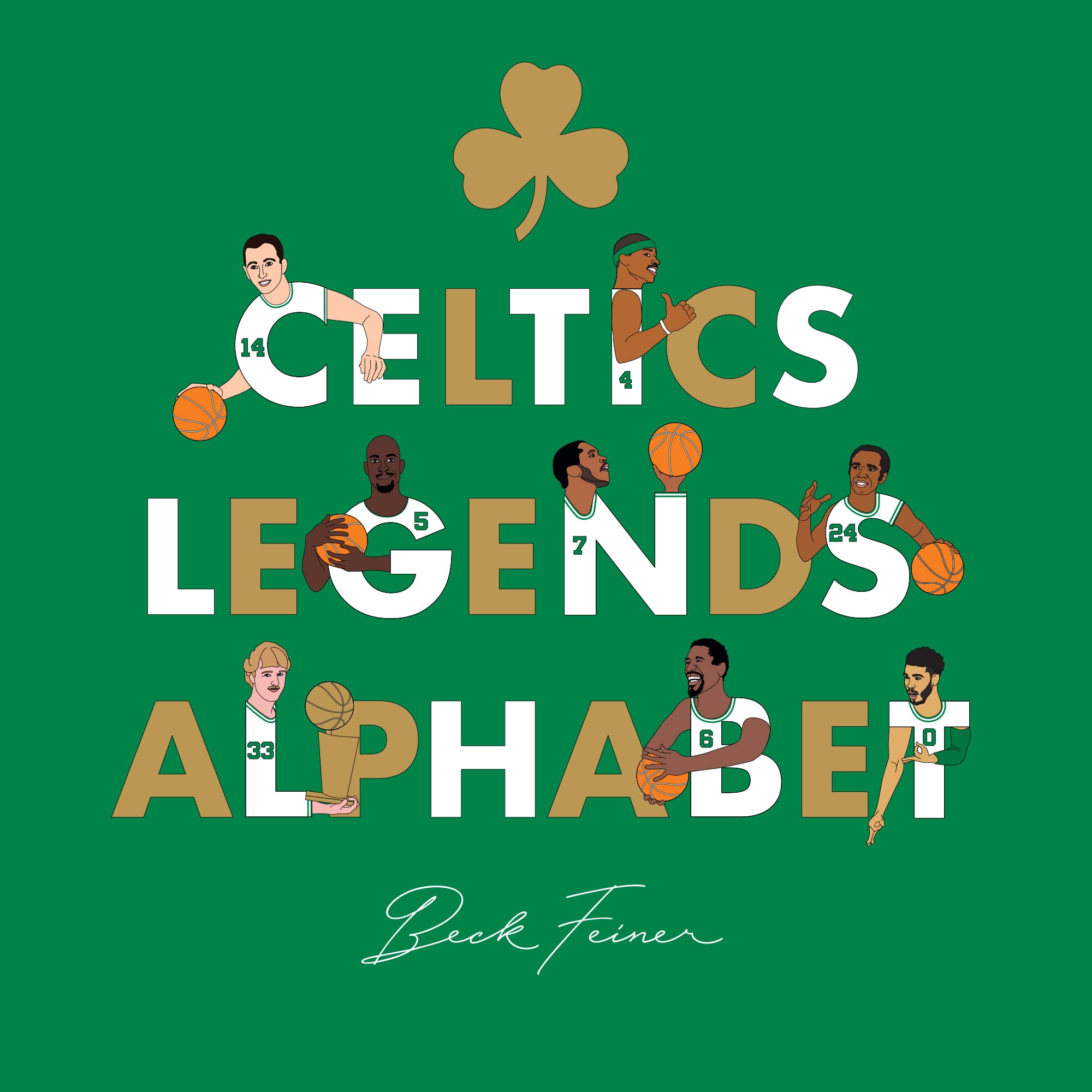 Beck FeinerCeltics Legends Alphabet