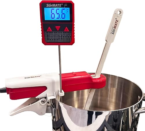 Miniatura 2 de StirMATE Agitador automático de ollas + kit de termómetro culinario