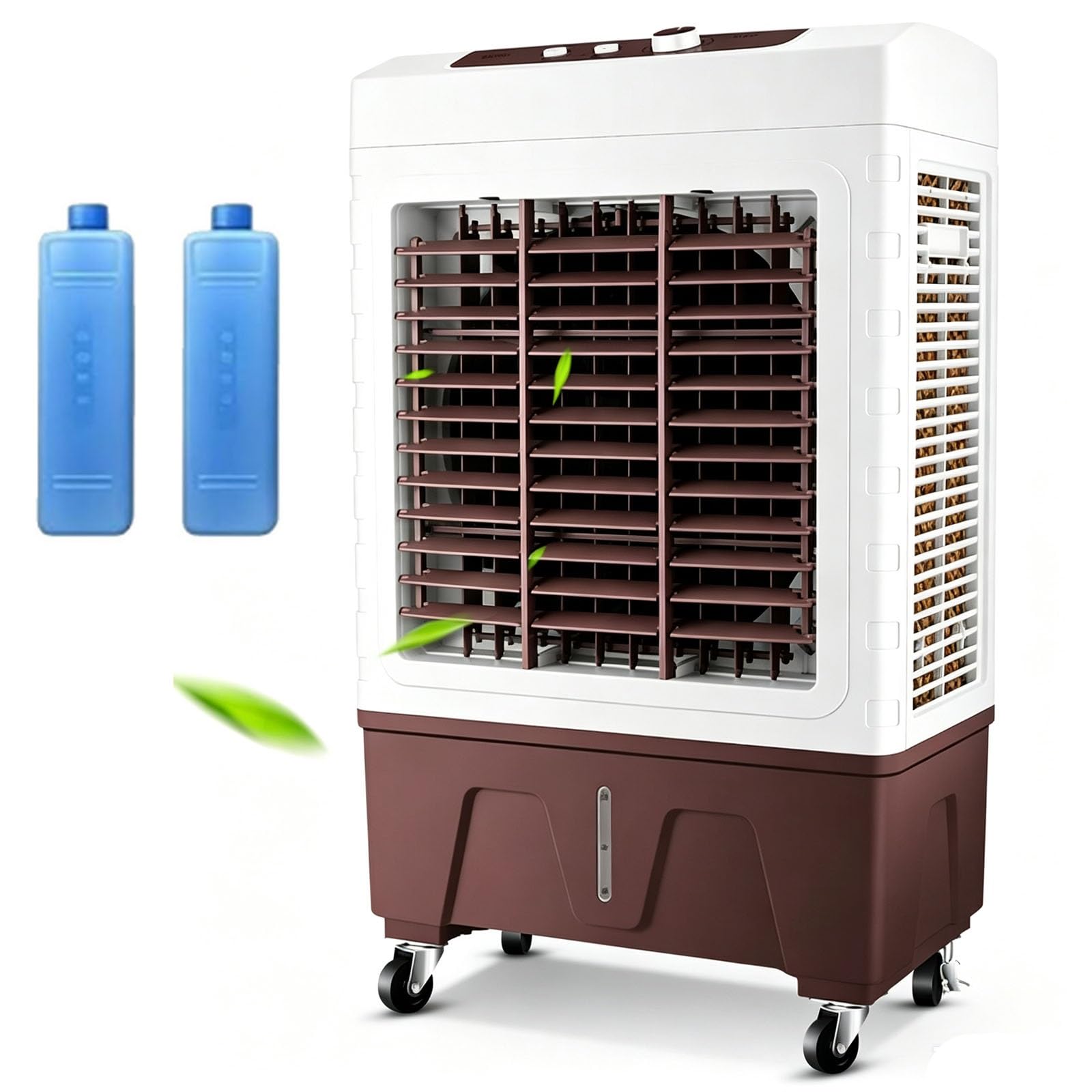 Indoor Air Conditioner 8 Gal Tank, 3 Wind Speeds, 280000 CFM, Evaporative Air Cooler for Bedroom Office Outdoor