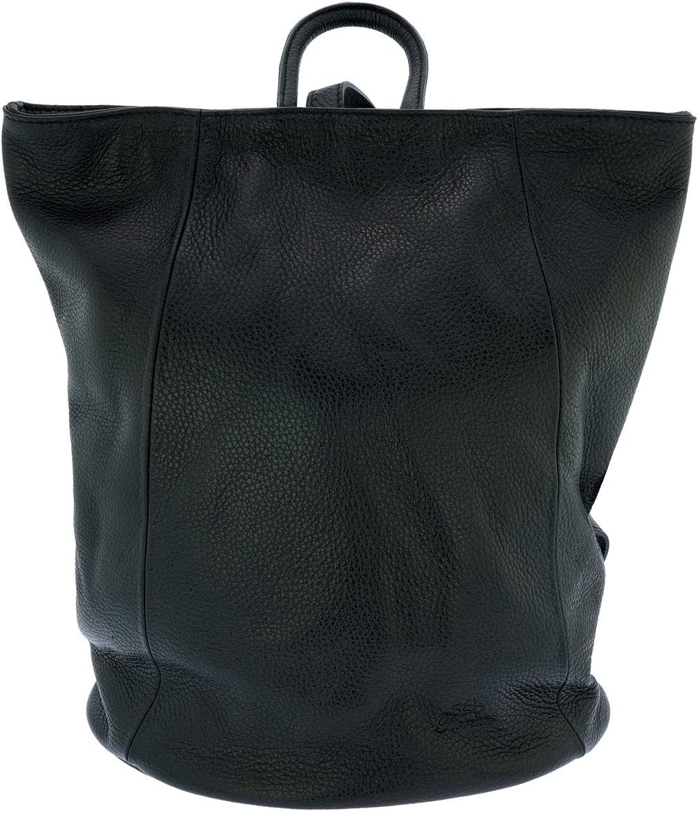 Italian Genuine Leather Ostrich Pattern Top Dual Handles Tote Shoulder Bag Backpack Handbag For Women