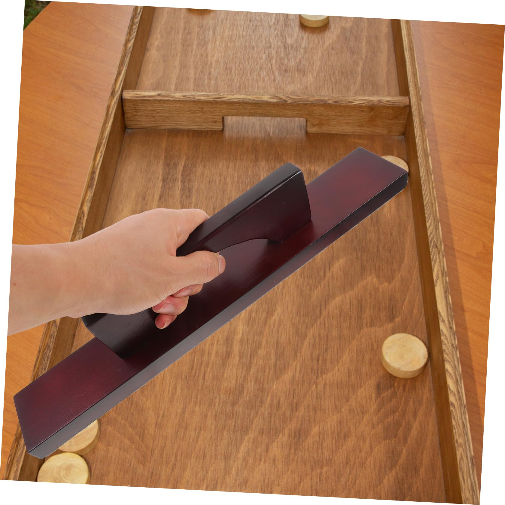 Kisangel Bürste Für Shuffleboard Tisch Polyesterfaser Holz Shuffleboard Zubehör Shuffleboard Pucks Bürste Shuffleboard Reinigungsbürste