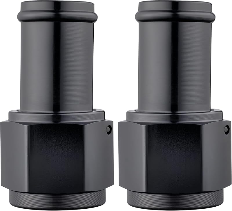 Conector de mangueira EVIL ENERGY 10AN para espigão de 3/4" em alumínio – 2 unidades