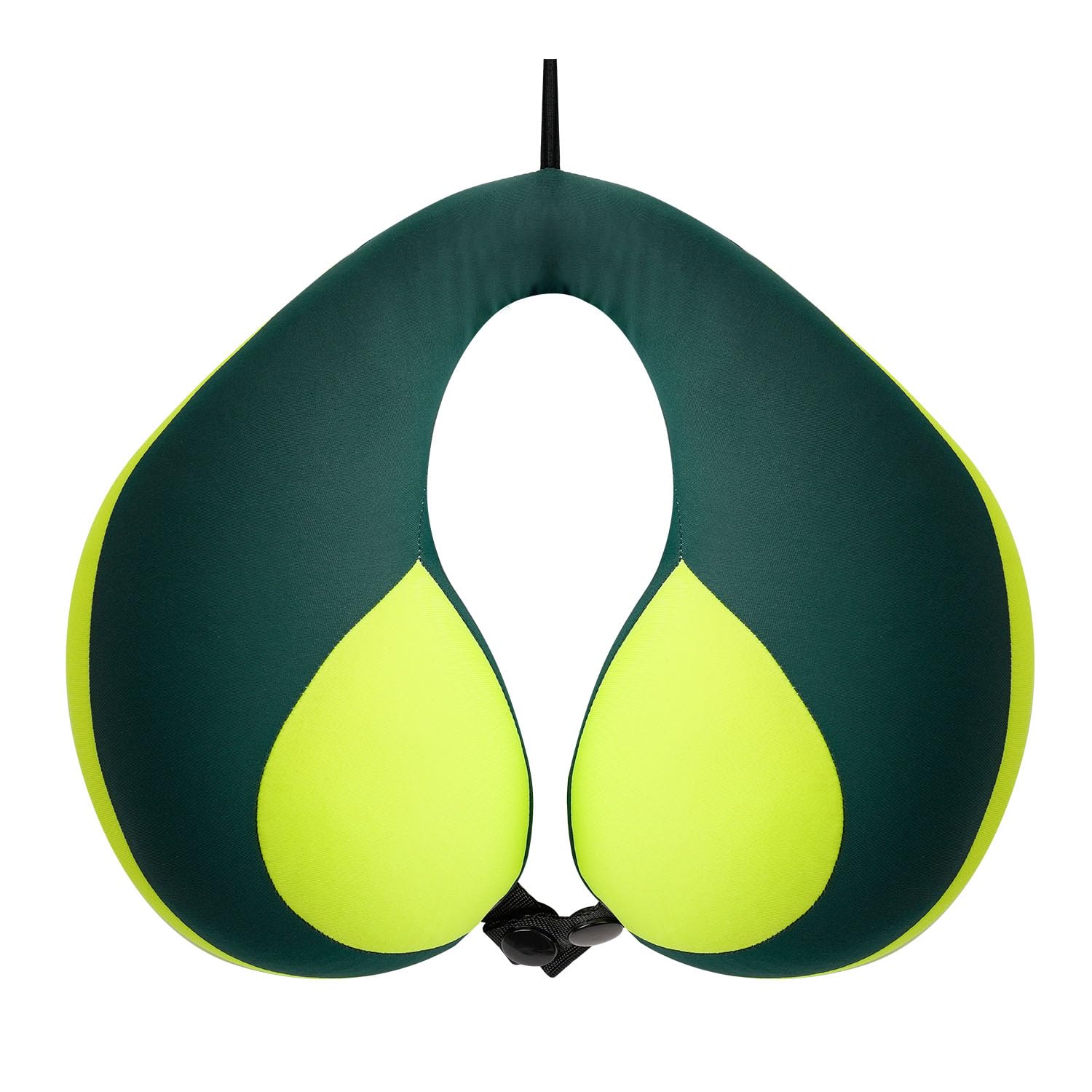 MOOB Neck Pillows for Kids Car &amp; Airplane, Toddler Neck Pillow for Carseat Traveling Gifts for Toddler &amp; Children U-Shape Car Seat Head Travel Neck Pillow Green