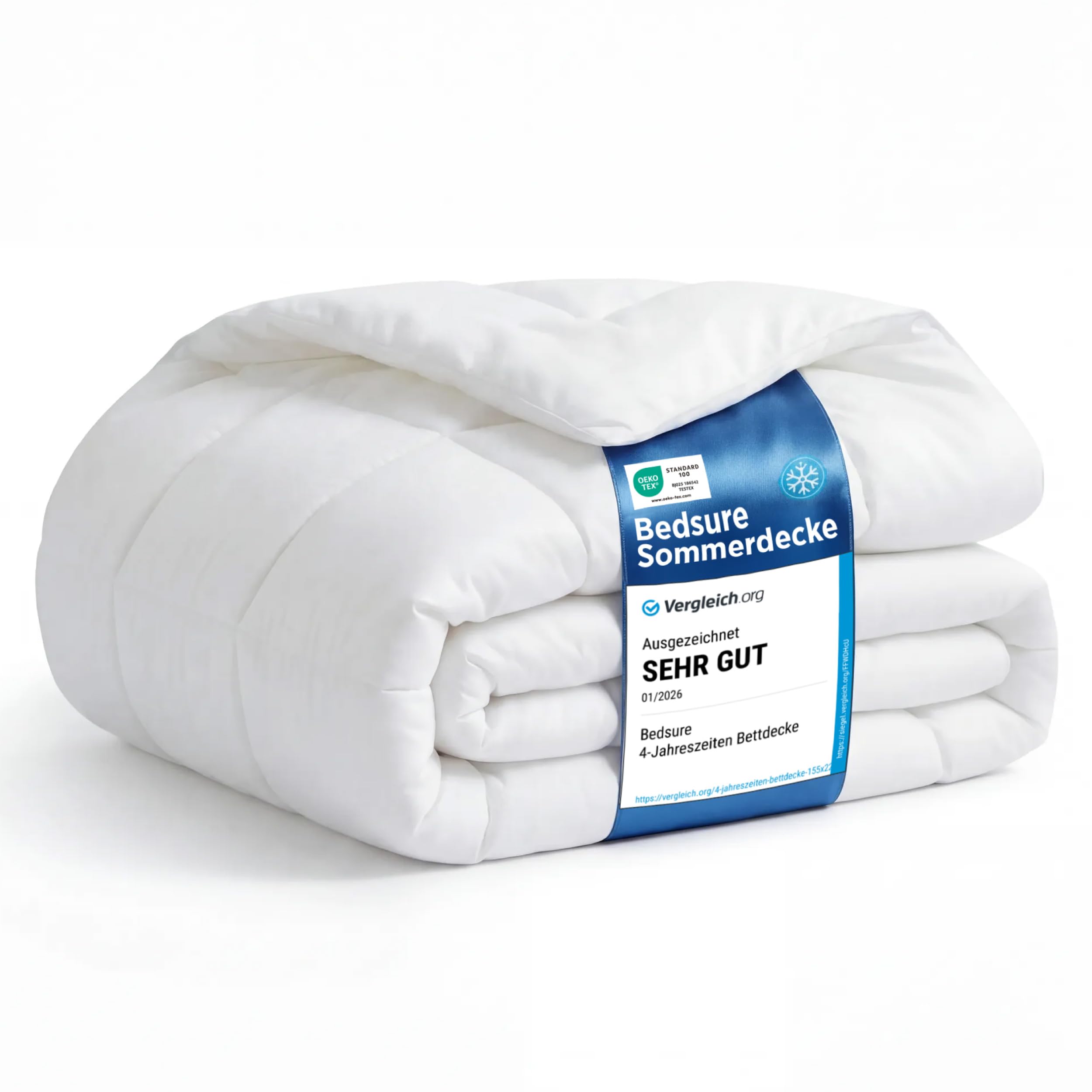 BEDSURE Bettdecke Ganzjahresdecke Steppdecke für Winter/Sommer/Vierjahreszeiten