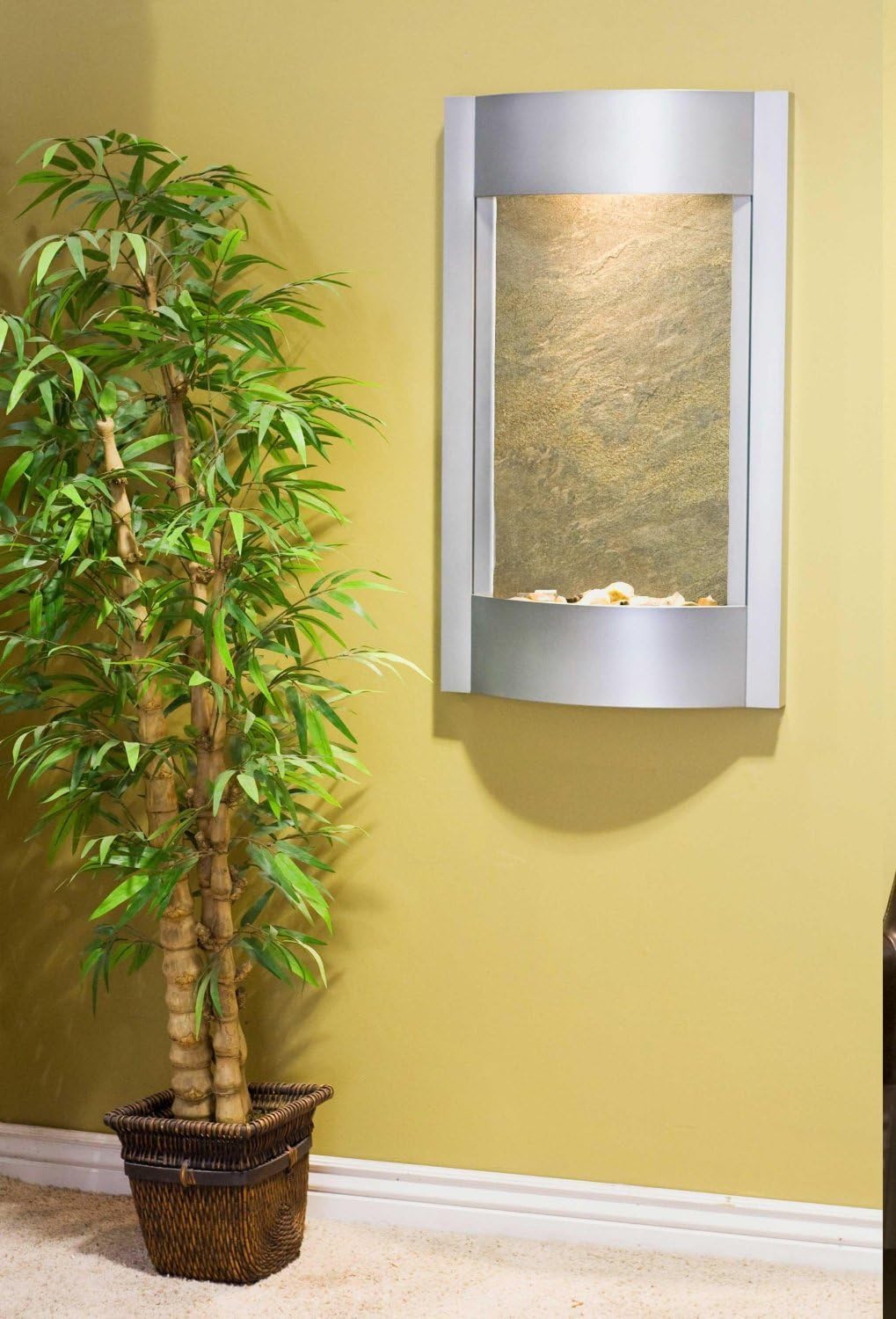 Adagio Water Features Serene Waters Wall Fountain