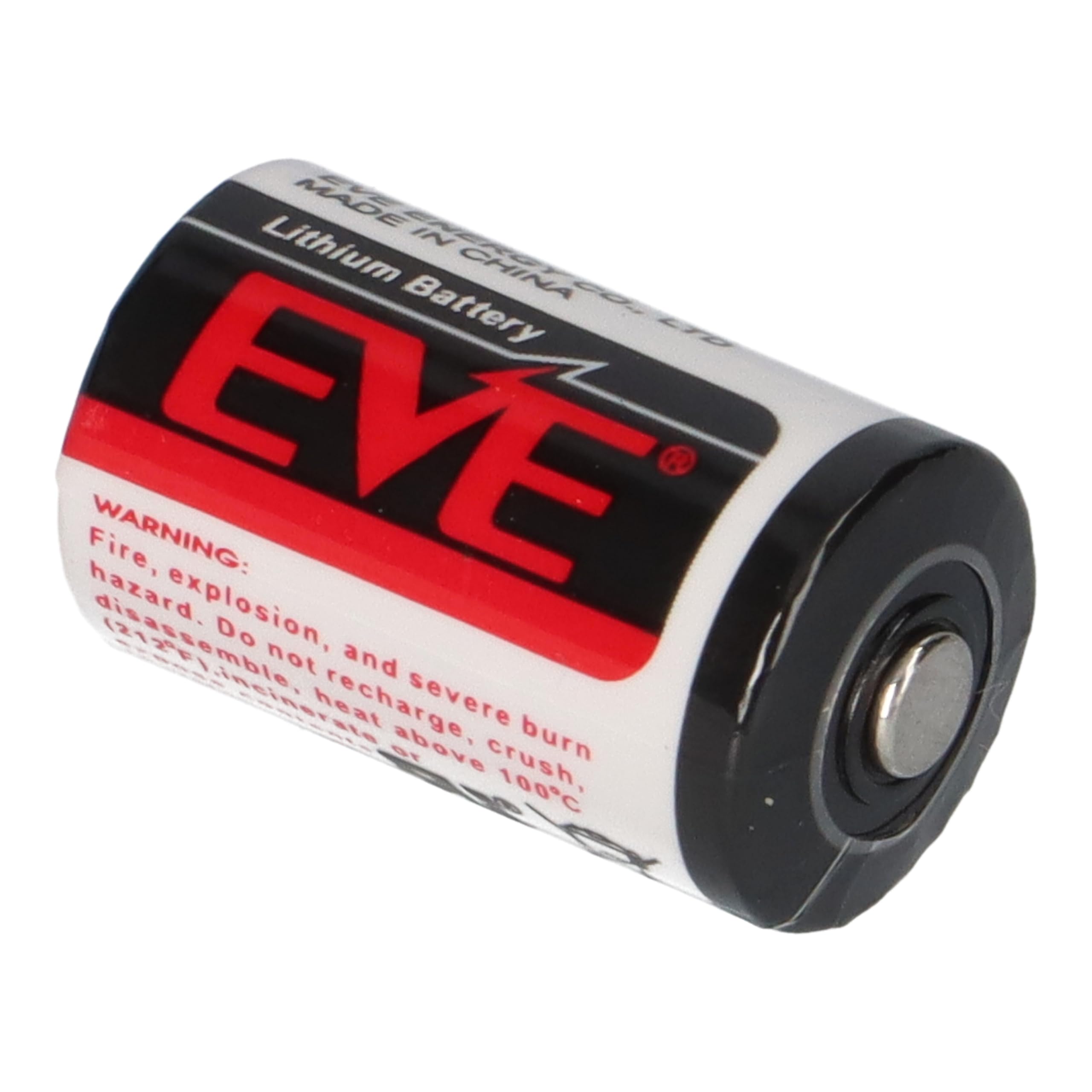 Batería de litio ER14250 de 3,6 V 1/2 AA, 1200 mAh, 4 unidades, LiSOCl2, baja autodescarga, celda primaria no recargable, compatible con LS14250, para medidores, contadores, alarmas, industriales — view 6