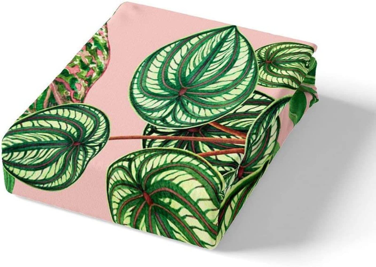 Dekbedovertrek 200x200,Tropische Planten Bedrukt Dekbedovertrek Set Kleurrijk Palmbladeren Zacht Microfiber Dekbed Set Beddengoed Set Eenpersoons Queen Full Size Wit Voor Alle Seizoenen,Dubbel(200*20