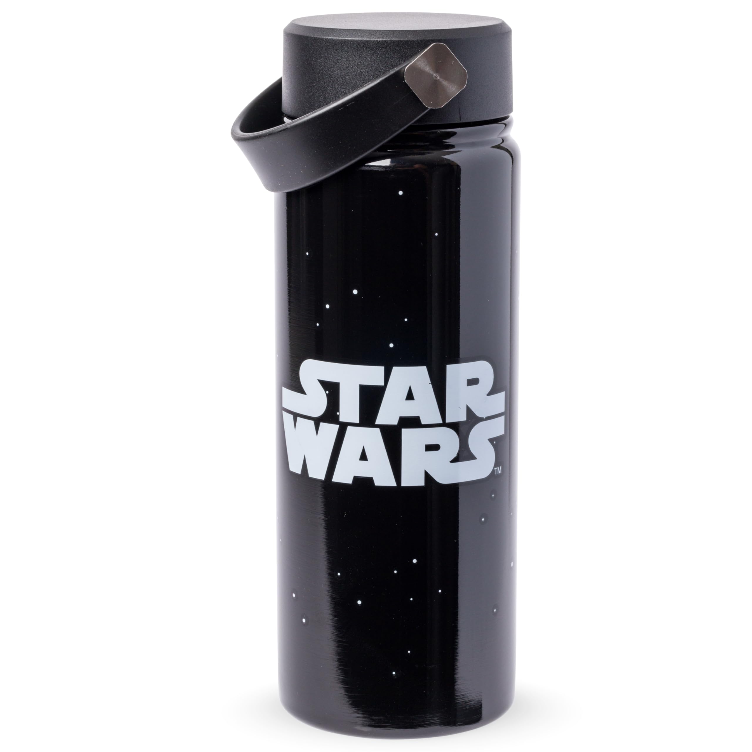 Silver Buffalo Star Wars Logo, Stainless Steel Water Bottle, 20oz
