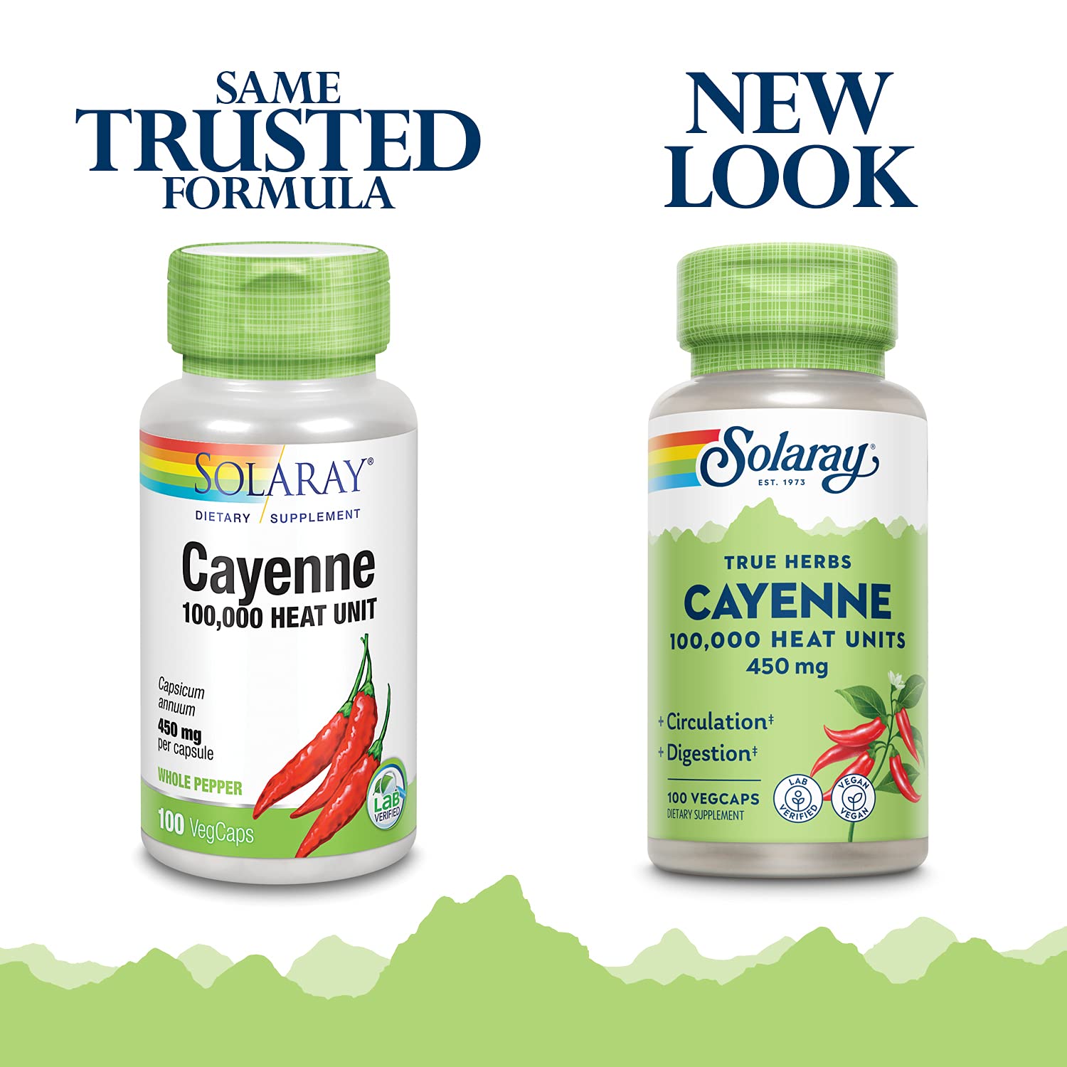Solaray Cayenne 100,000 Heat Units, Capsaicin Supplements, 100 VegCaps — Amazon image 2