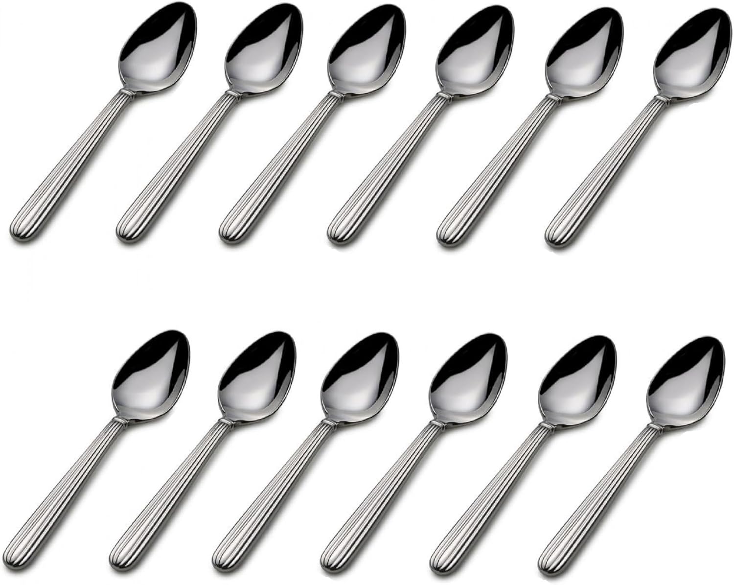 Mikasa Italian Countryside 18/10 Stainless Steel Demitasse Spoon (Set of Twelve)