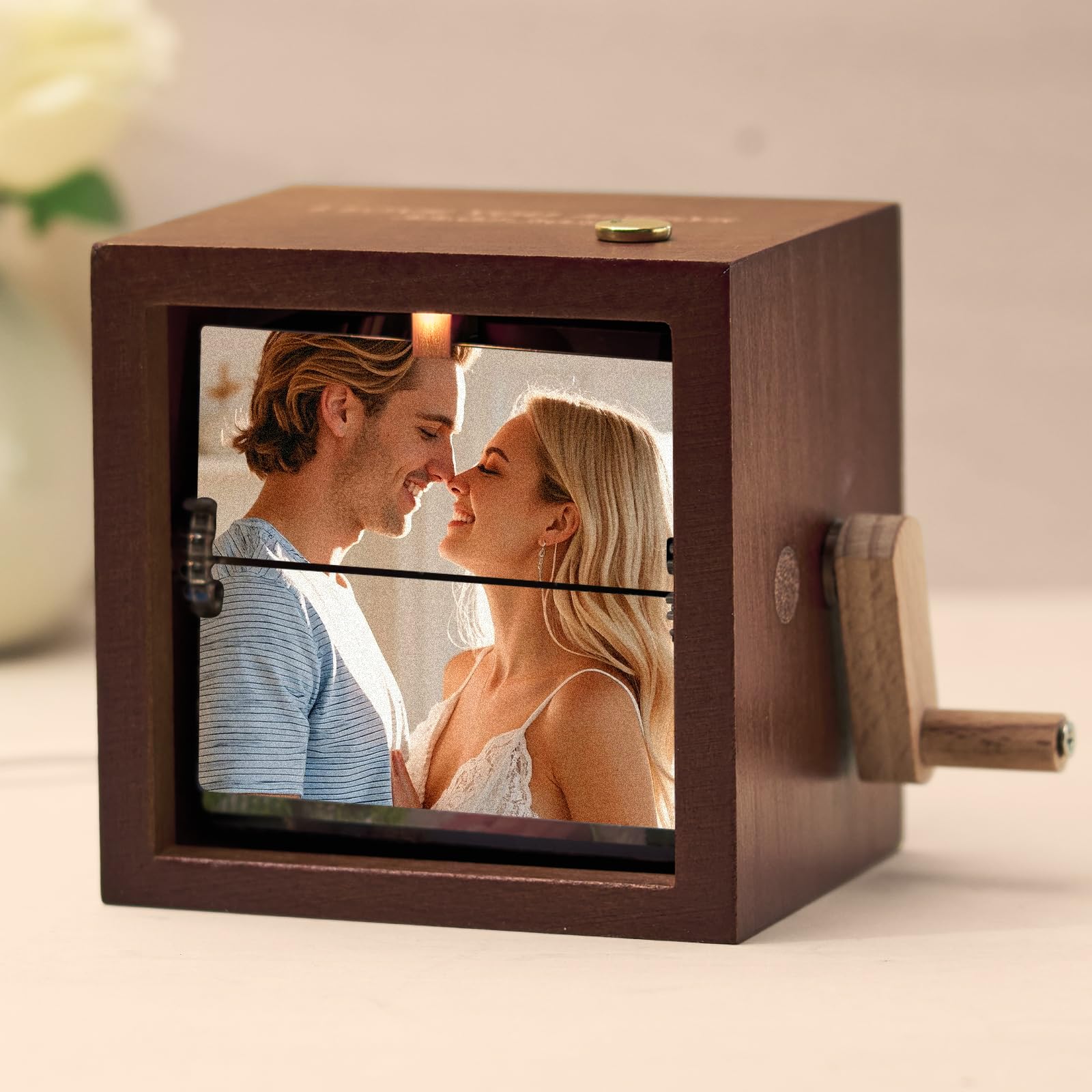 Personalisierter Foto Flipbook Rahmen, 13*16cm Hochformat