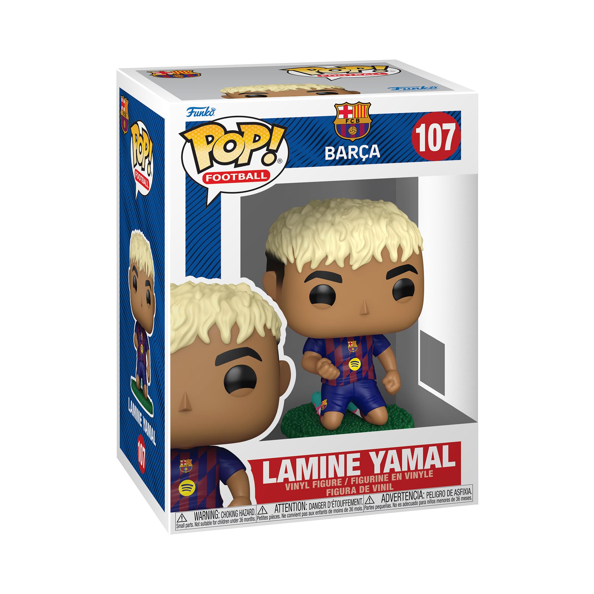 Amazon.com: Funko Pop! Football: Barcelona - Lamine Yamal