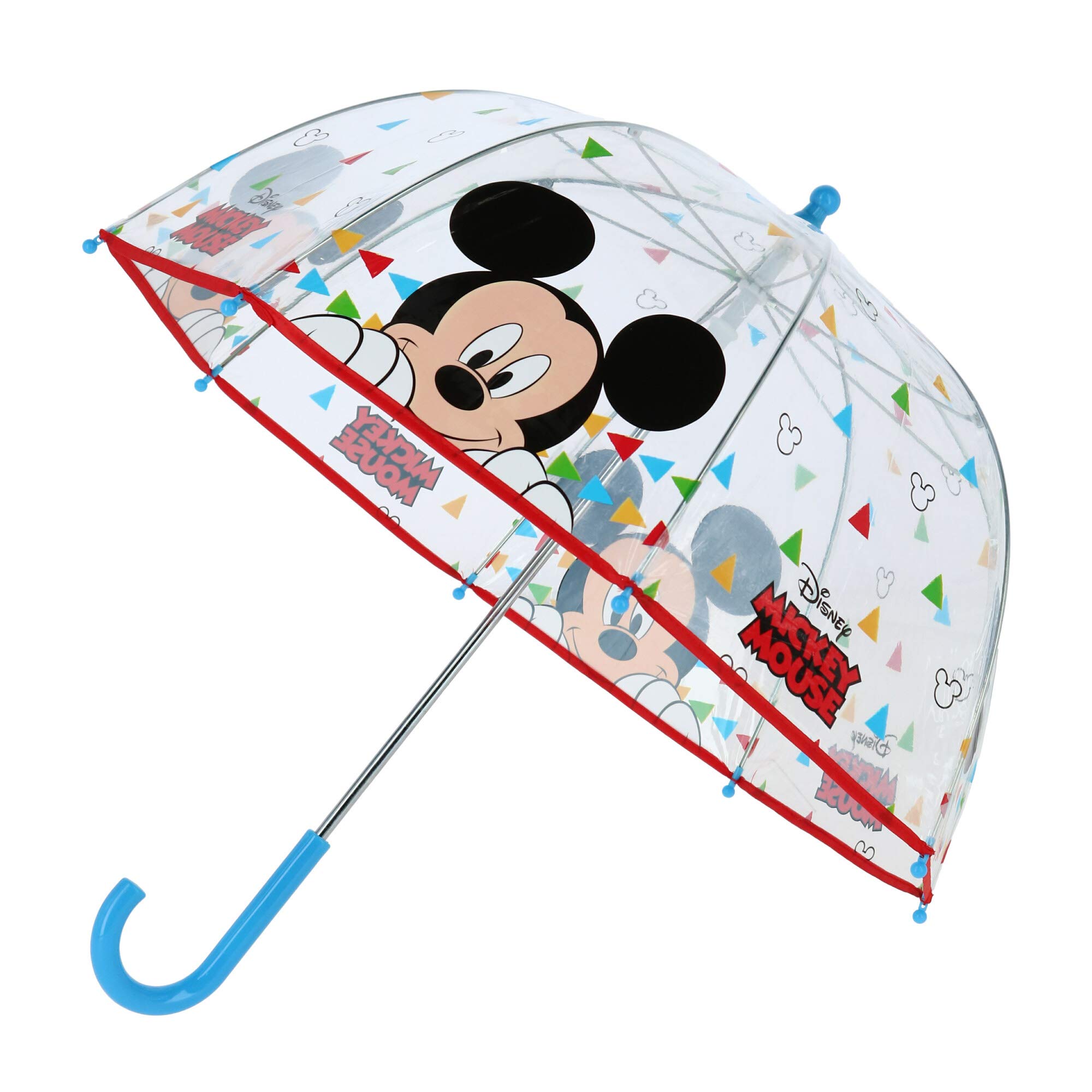 Mickey Mouse Parapluie Stick Mickey | Multicolore Parapluie Enfant