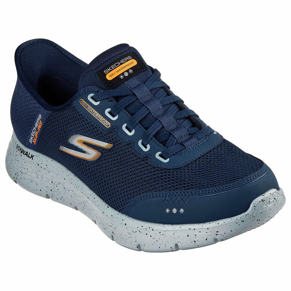 Skechers Men's Go Walk Flex Sneaker, Navy, 7 UK