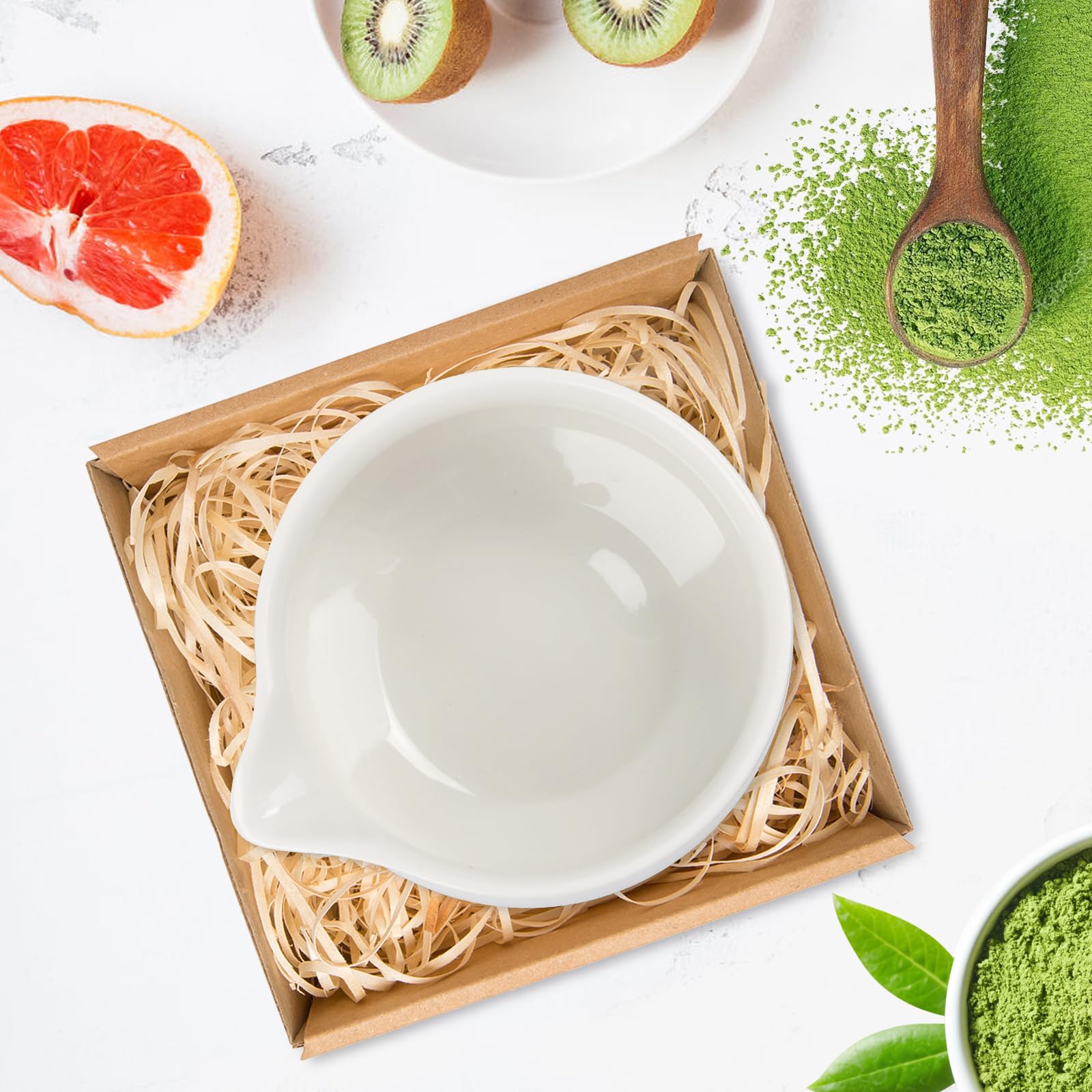 Jognee miseczka do matchy z ceramiki, tradycyjna miseczka do herbaty matcha, 560ml miseczka do matchy Chawan, miseczki do herbaty do biura, kawiarni, prezent dla przyjaciół