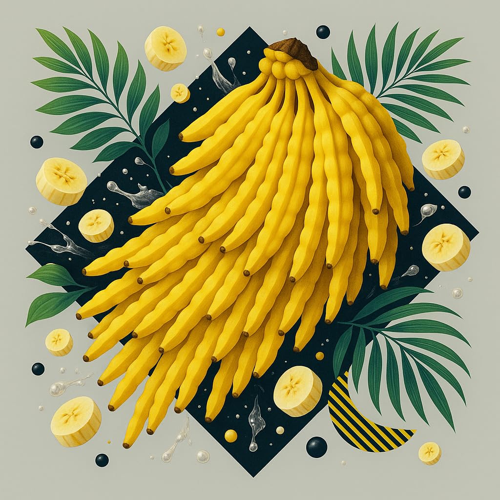 Banan tysiąc palców – banan tysiącręki aromat koncentrat – Wegański – Sasami – 100ml