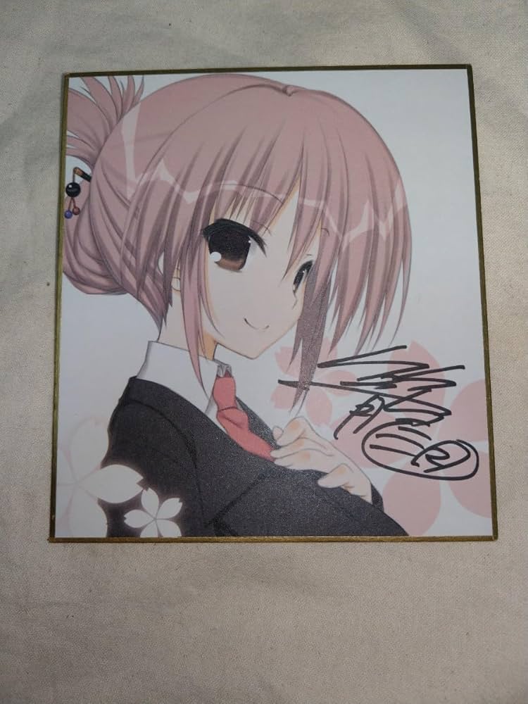 サクラノ刻 直筆サイン入り 稟＆雫特大ファンダムアート サクラノ刻 直筆サイン入り 稟＆雫特大ファンダムアート Amazon