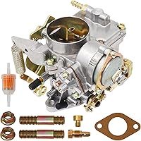 THUNDERMINGO 34 PICT-3 Carburetor for VW Beetle Super Beetle 1971-79 Dual Port 1600cc - Electric Choke, Replaces 113129031K
