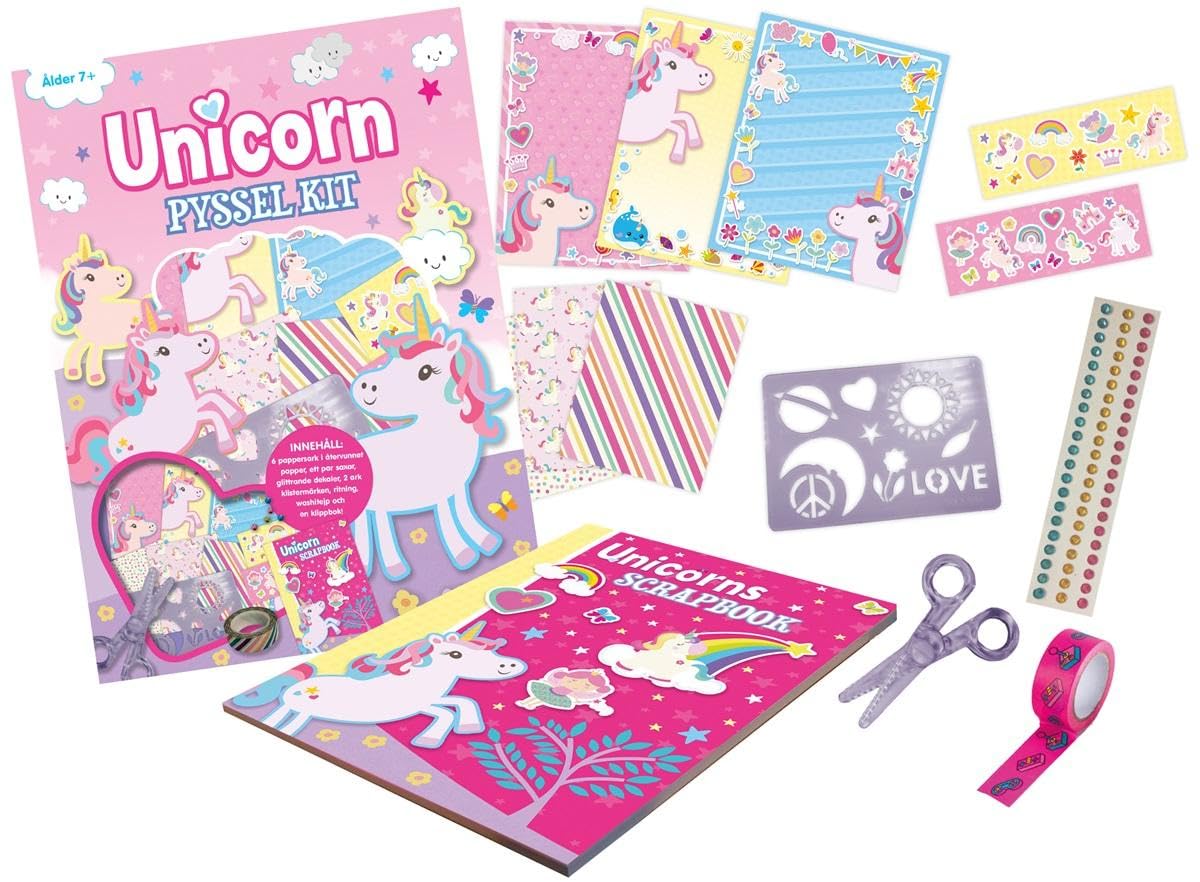 Unicorn Scrapbook Kit (Paperback) na