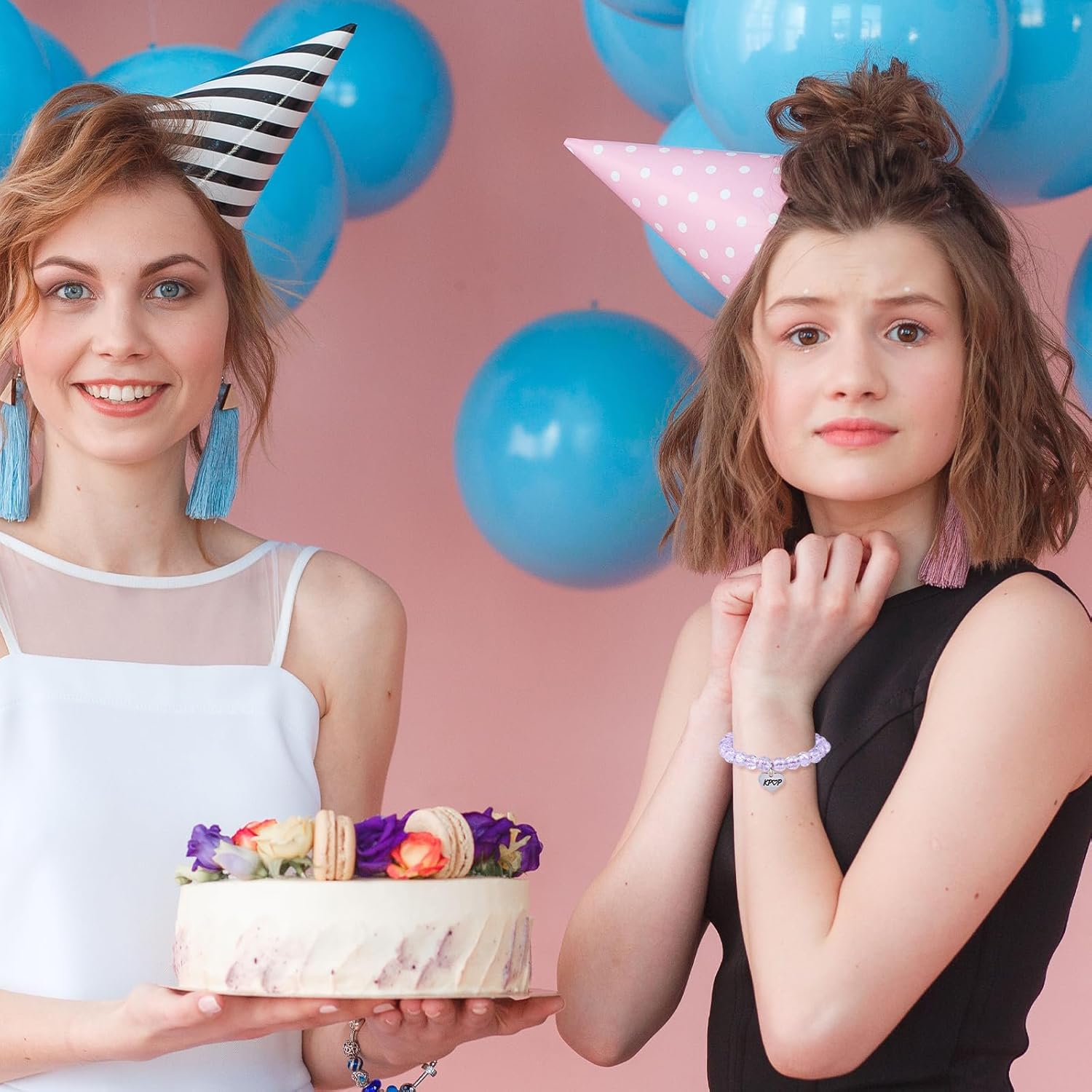 KPop Bracelet Merch Stuff and Birthday Card Korea-Pop Demon Christmas Jewelry Birthday Party Decor Cosplay Outfits Accessories for Gir Women Daughter Sister Fans - Image 5