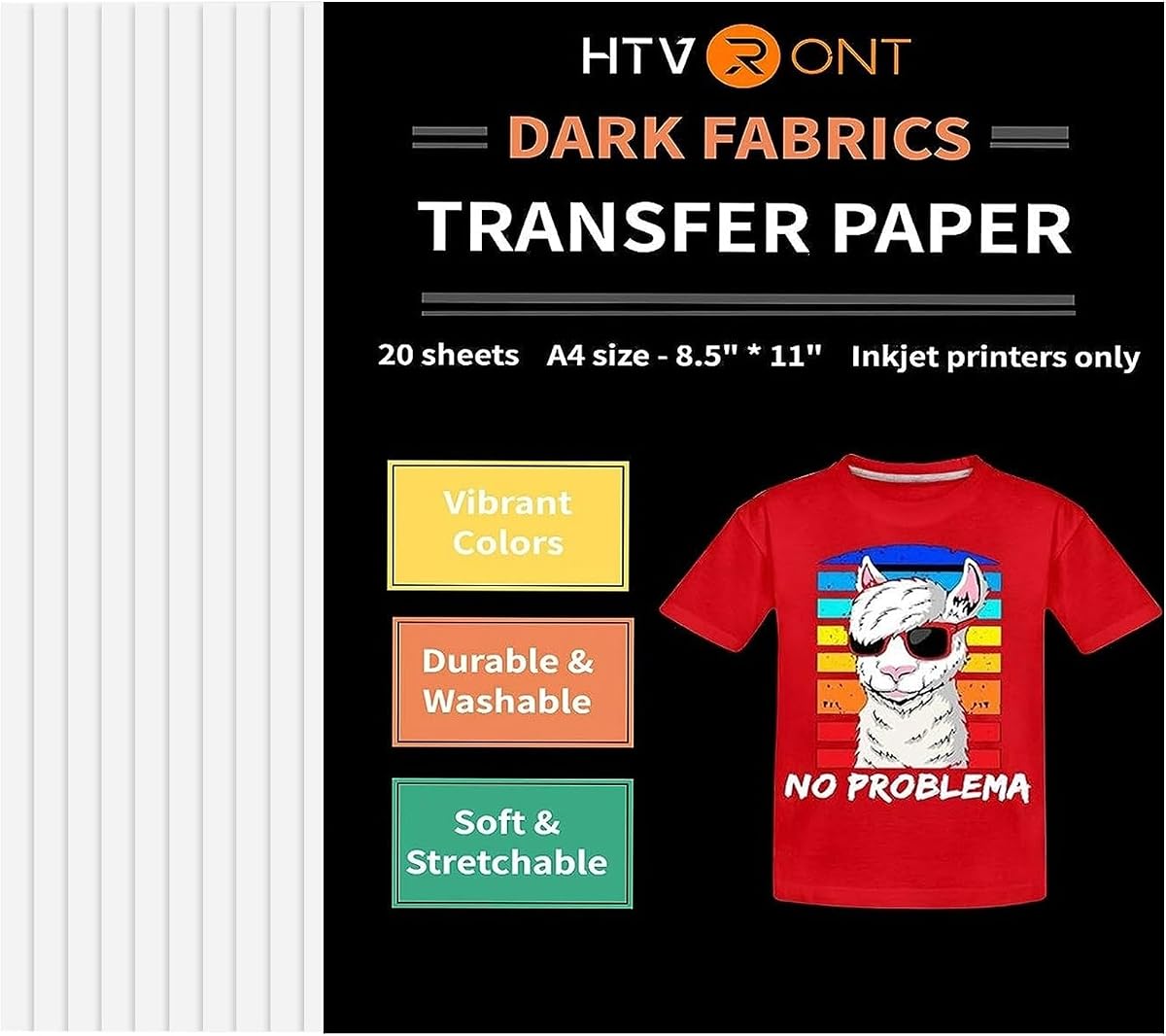 HTVRONT Dark T Shirt Paper