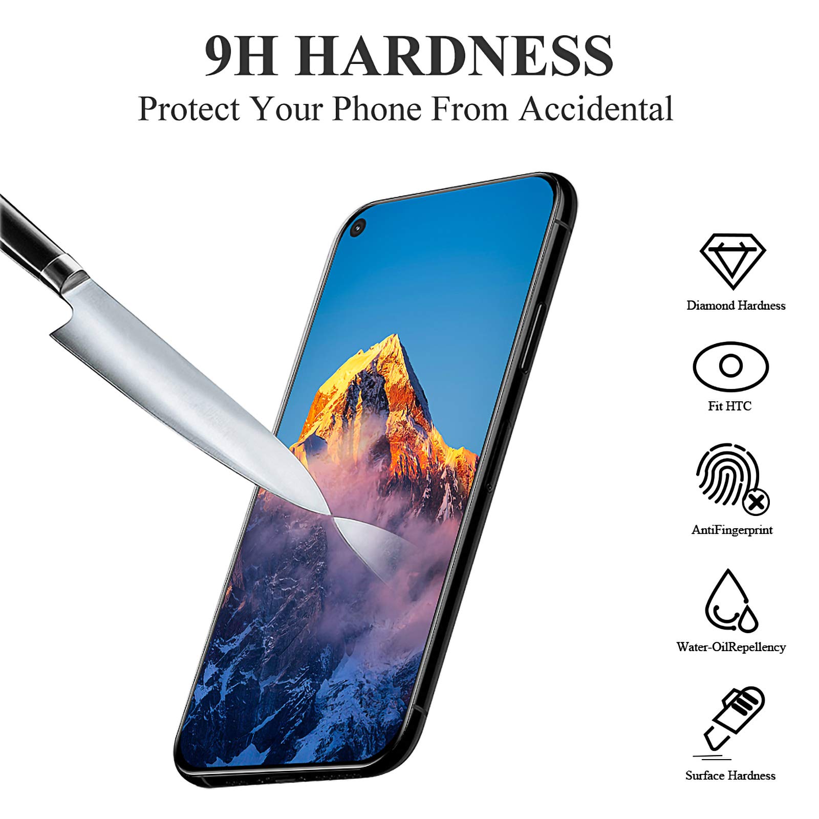 Pellicola Vetro Temperato Proteggi Schermo Display Per Sony Xperia X - Foto 9